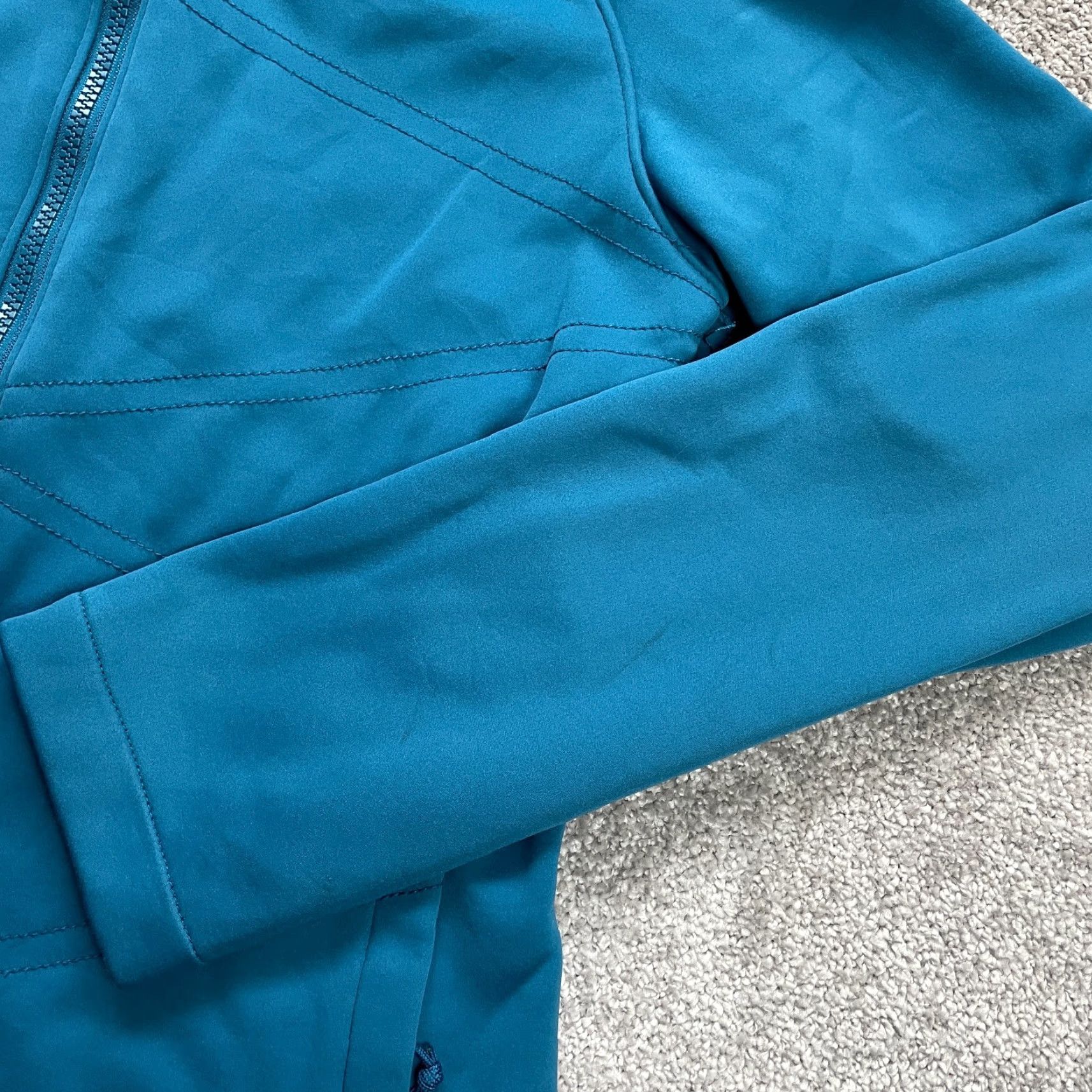Vintage Columbia Interchange Fleece Jacket Womens Medium Blue Full Zip Pockets High Neck Size M / US 6-8 / IT 42-44 - 7 Thumbnail