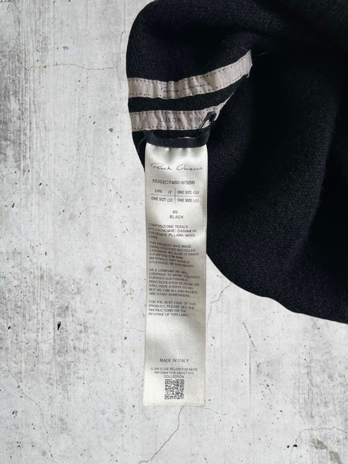 Rick Owens Rick Owens Gimp Balaclava Size ONE SIZE - 3 Thumbnail