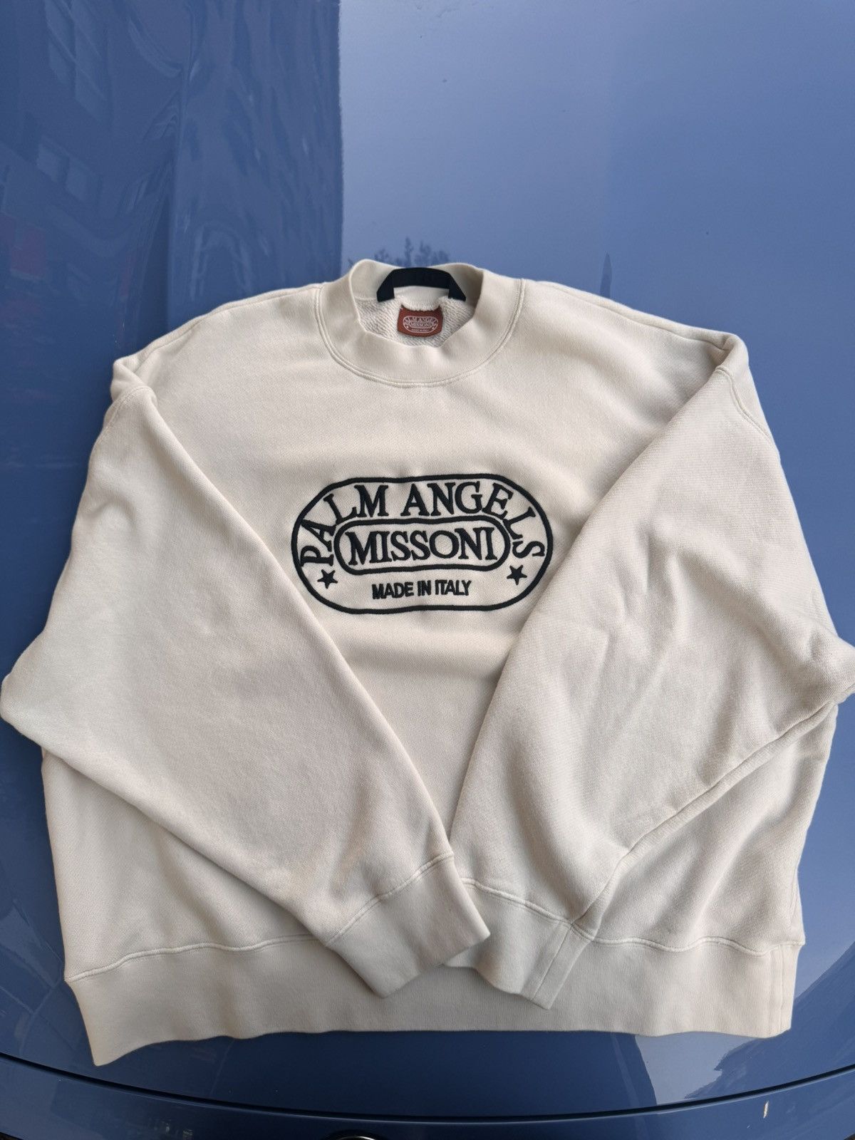 Missoni × Palm Angels ***RARE PALM ANGEL MISSONI CREAM SWEATER Size US XL / EU 56 / 4 - 1 Thumbnail