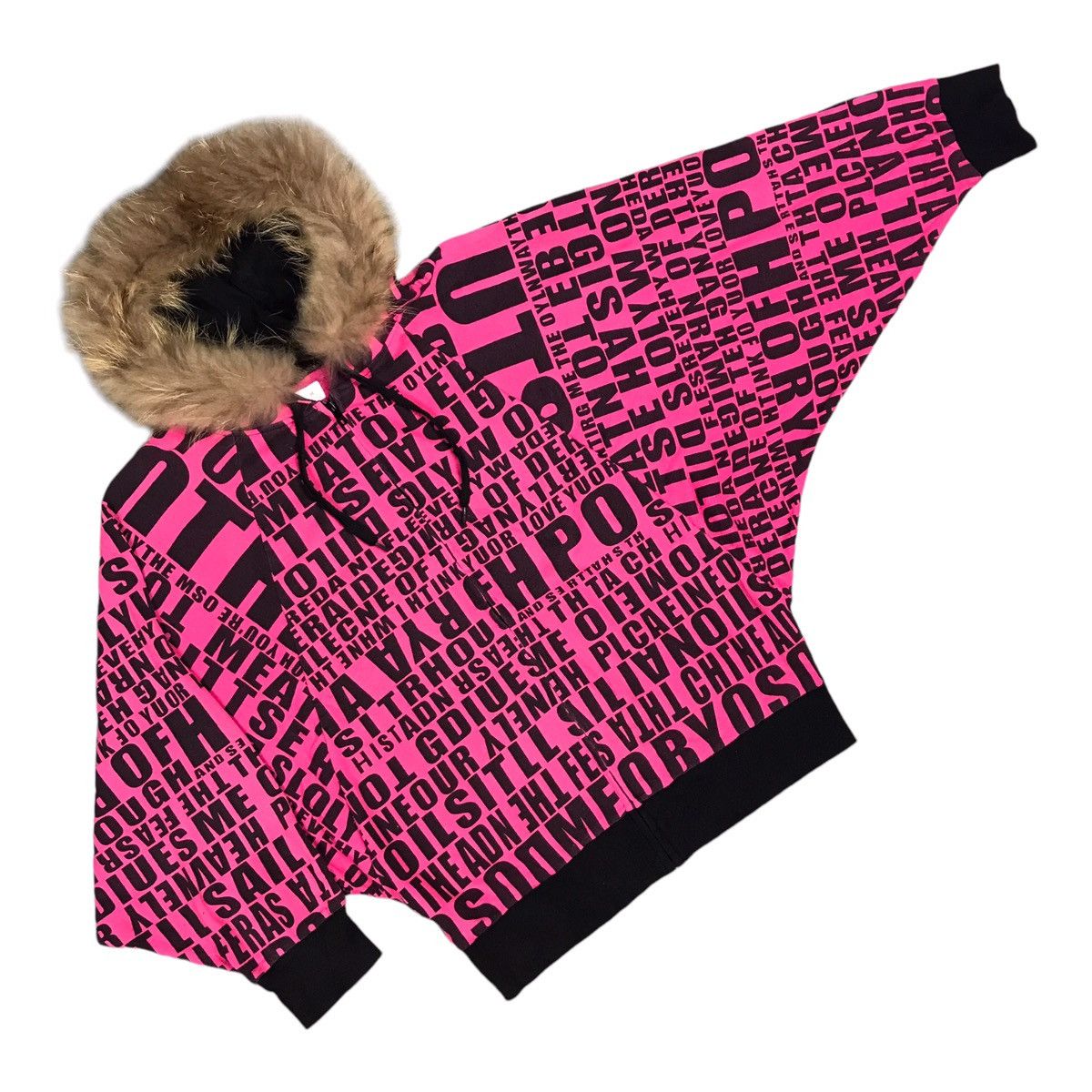 Hysteric Glamour × If Six Was Nine × Le Grande Bleu (L.G.B.) JAPANERS CORNFLAKE FULL DESIGN STYLE PUNK FUR HOODIES JACKET Size US L / EU 52-54 / 3 - 1 Thumbnail