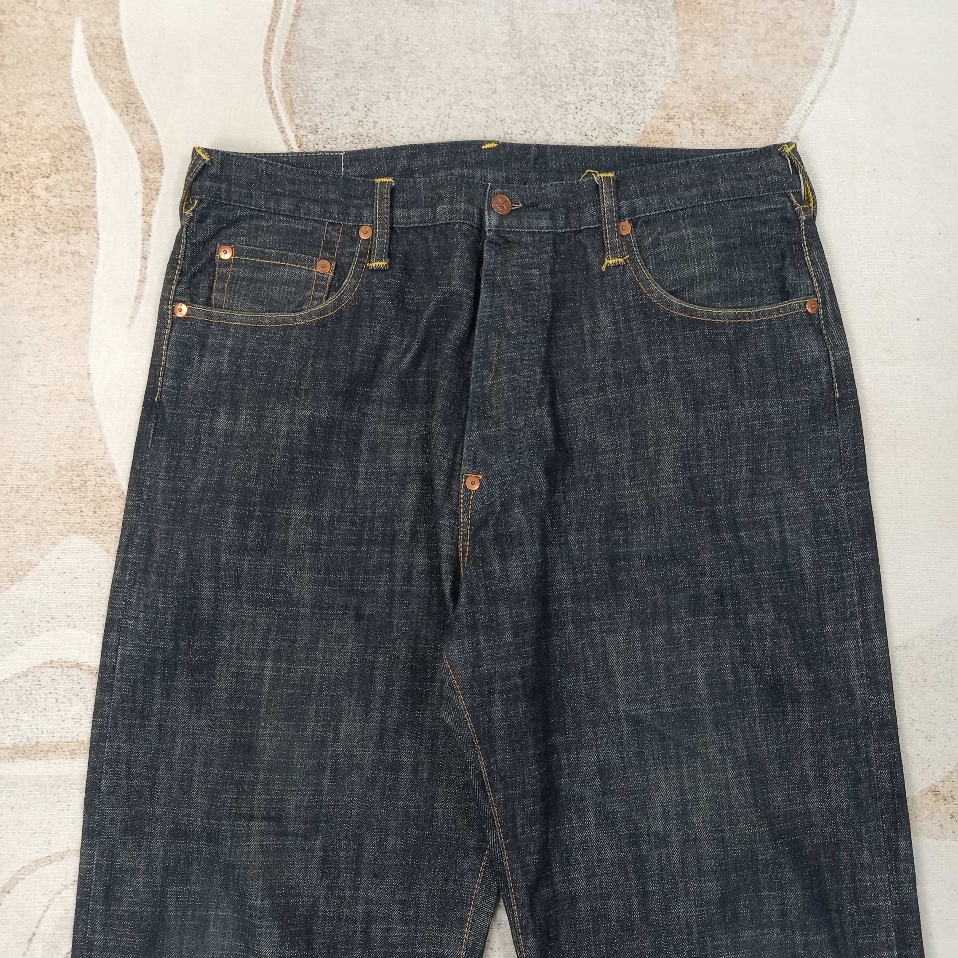 Evisu Evisu Paris Selvedge Japanese Daicock Denim Jeans C258N30 Size US 37 - 6 Thumbnail