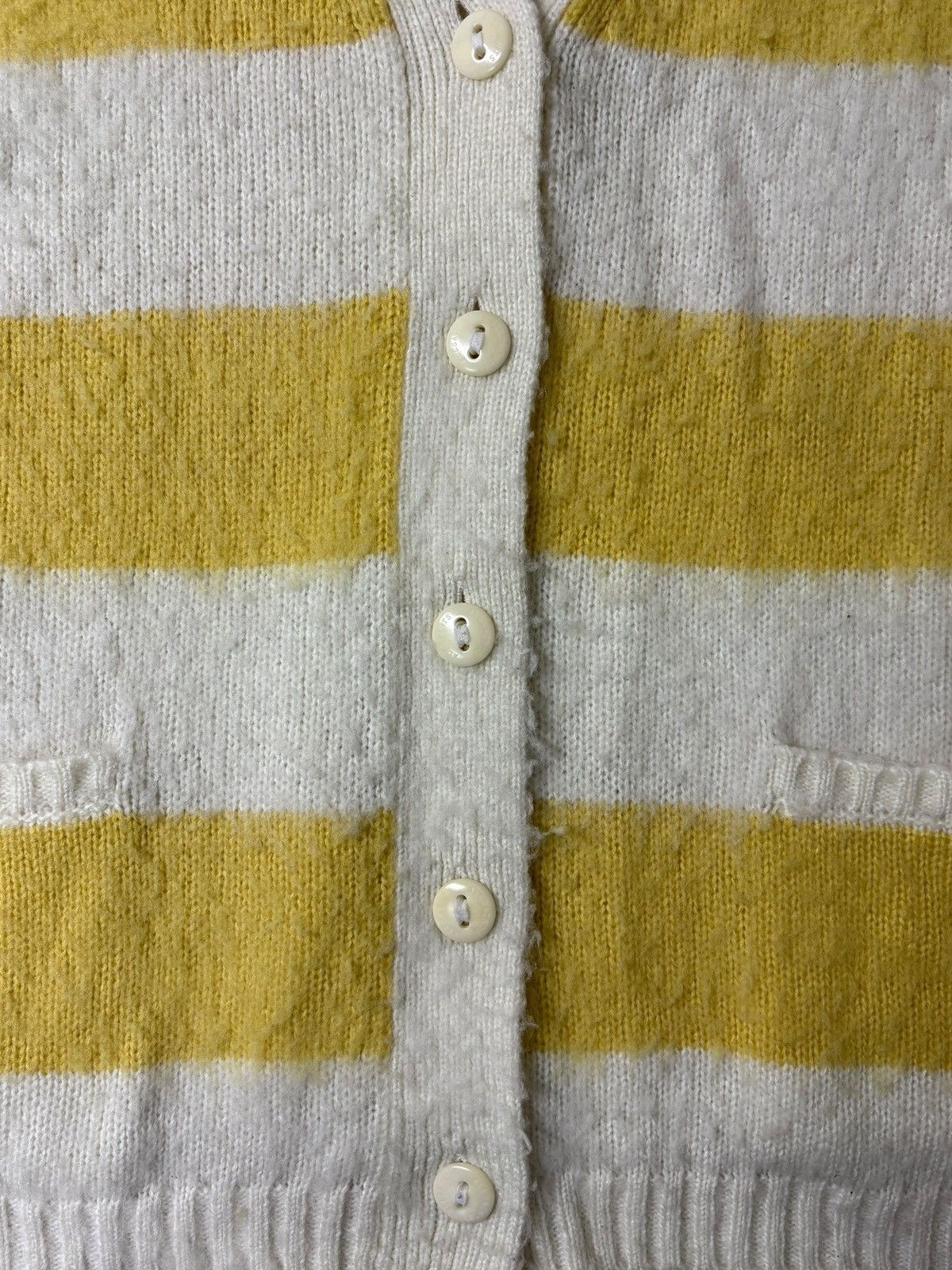 Allsaints All Saints Lou Cardigan Italian Yarn Wool Blend Sweater Size M / US 6-8 / IT 42-44 - 6 Thumbnail
