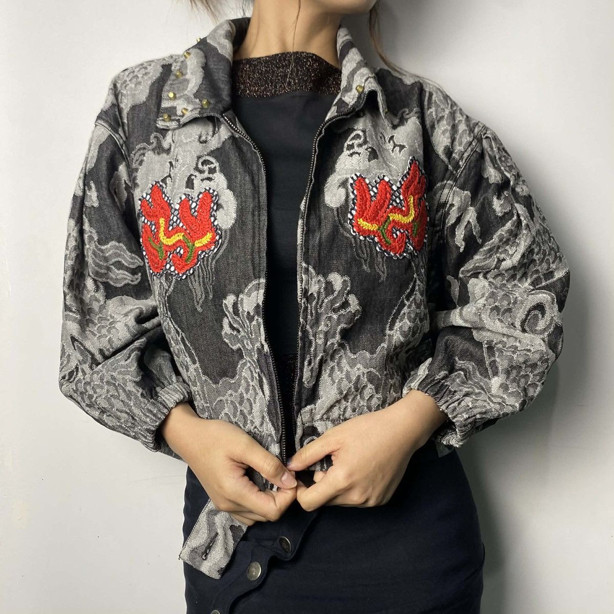 Vivienne Tam Archive Vivienne Tam Dragon Denim Size M / US 6-8 / IT 42-44 - 2 Thumbnail