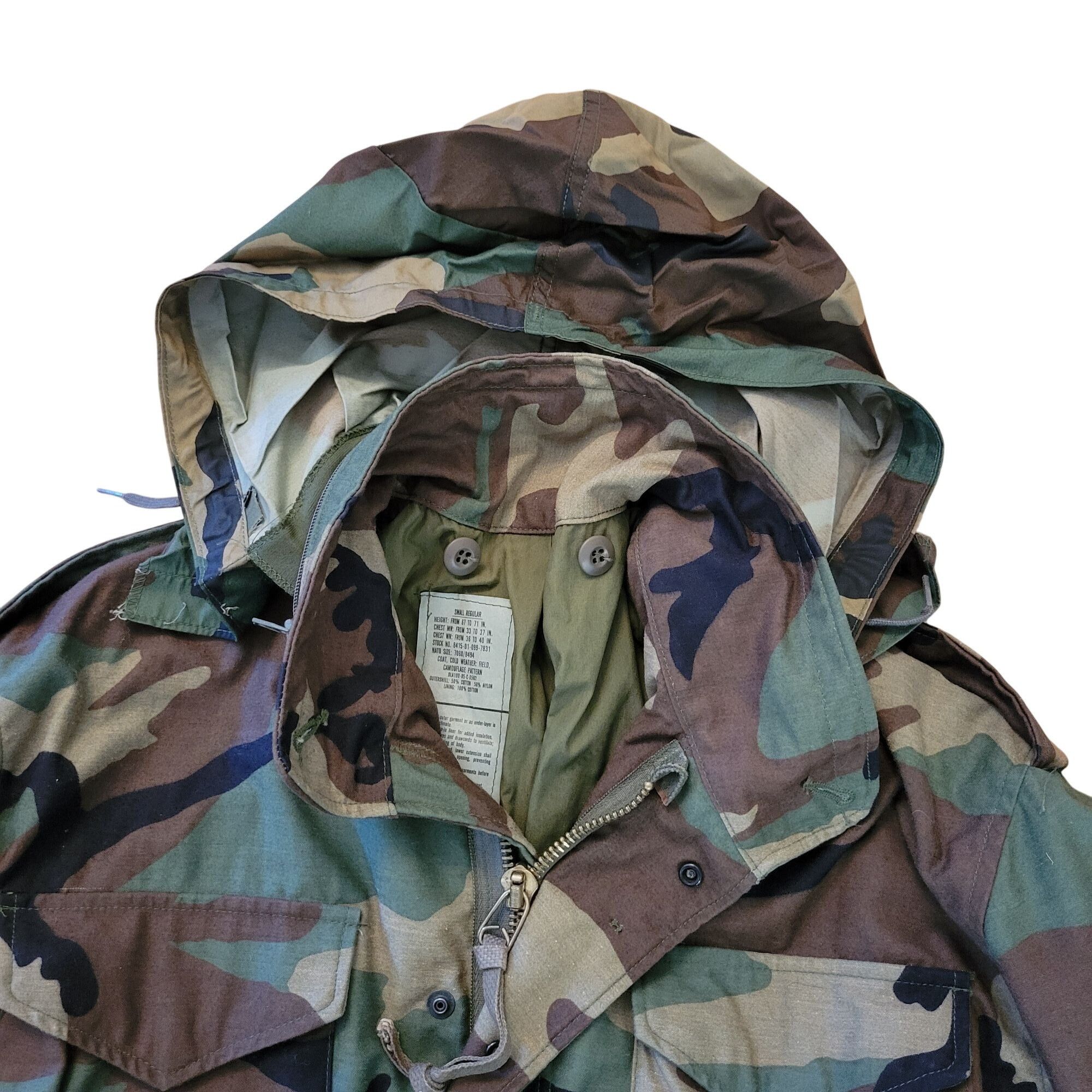 Other Military Camouflage S Field Jacket Coat Grunge Gorpcore Vint Size US S / EU 44-46 / 1 - 6 Thumbnail