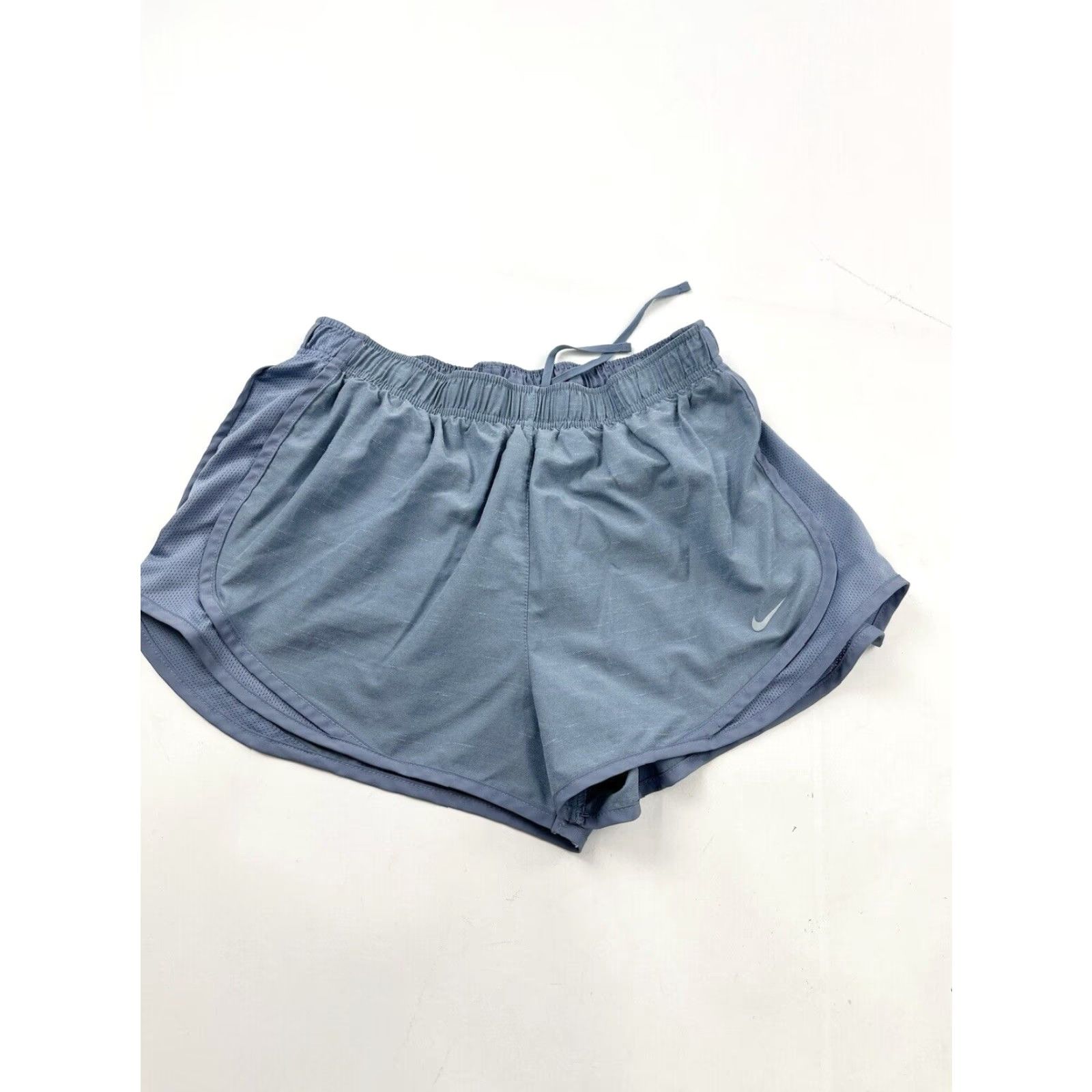 Nike Nike Shorts Women L Blue Tempo Athletic 2.5 Inseam Running Gym Cross Training Womens Size 36" / US 14 / IT 50 - 2 Thumbnail