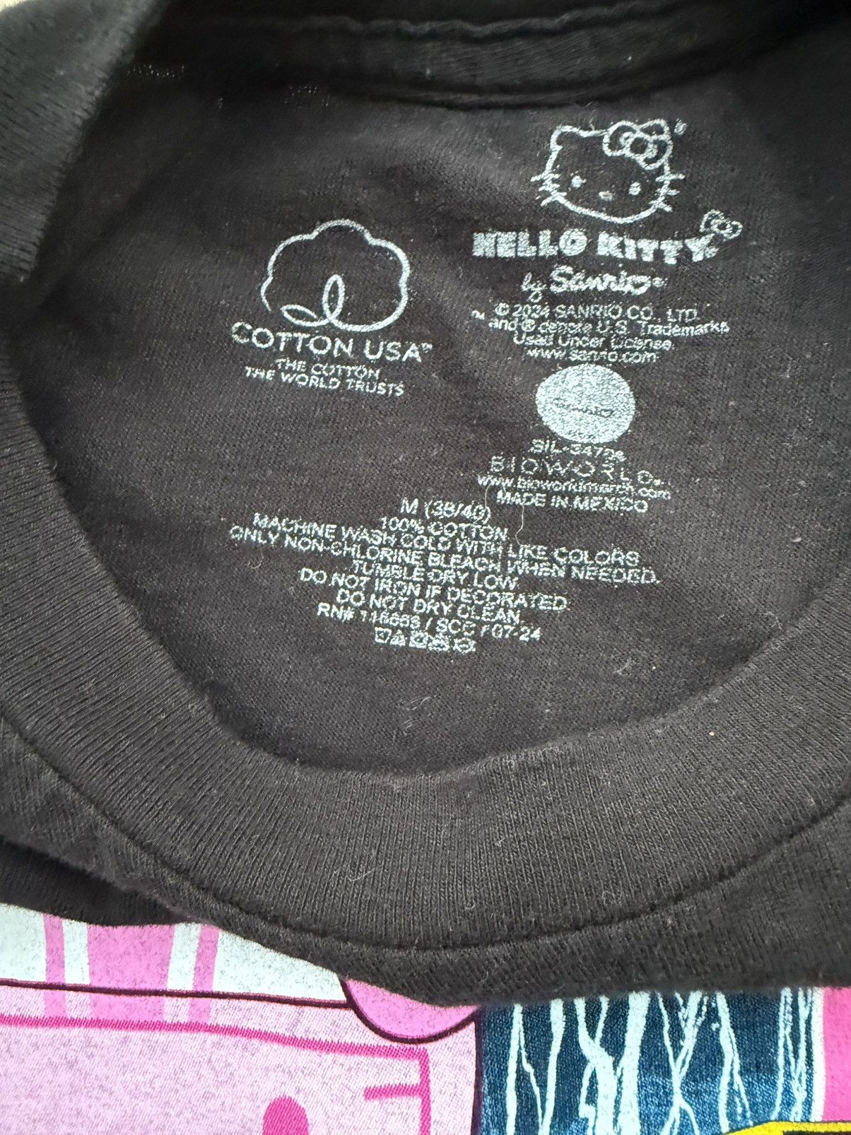 Other Hello Kitty Tokyo Speed Racing Tee Black T Shirt Size Medium Size US M / EU 48-50 / 2 - 6 Thumbnail