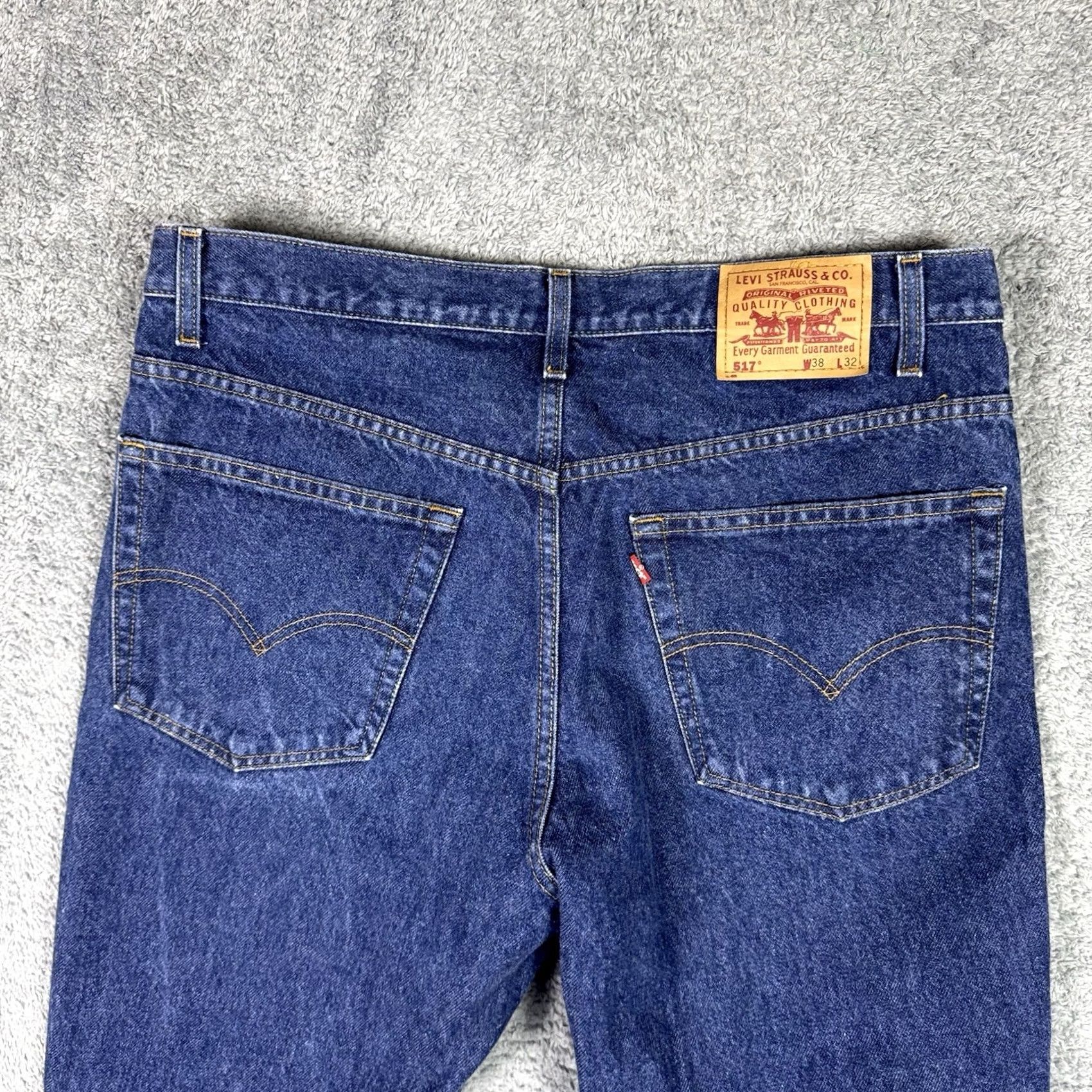 Levi's VINTAGE Levi's 517 Jeans Men 38x32 Bootcut Workwear 1992 Cowboy Western 90s Mens Jeans Size US 38 / EU 54 - 5 Thumbnail