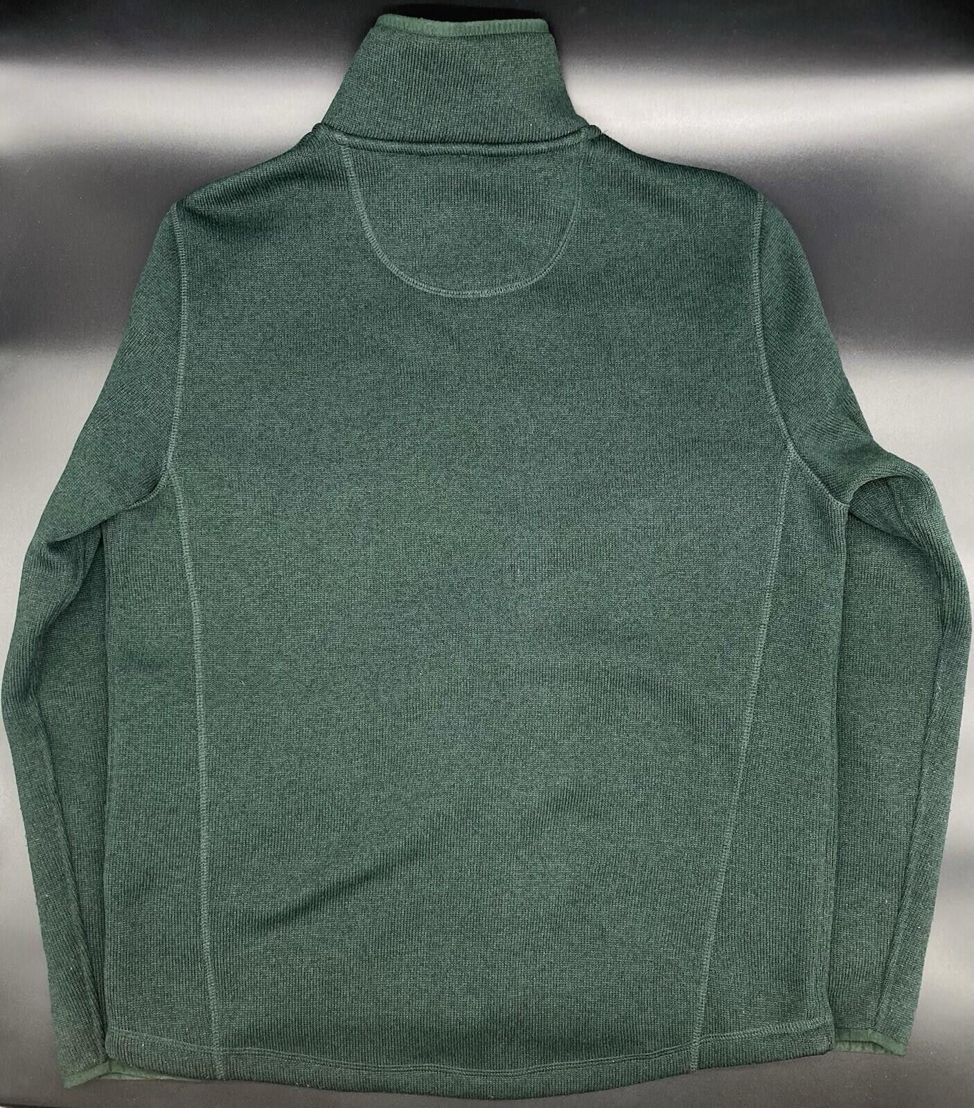 L.L. Bean L.L. Bean Forest Green Sweater Fleece Full-Zip Mens Size L Size US L / EU 52-54 / 3 - 2 Thumbnail