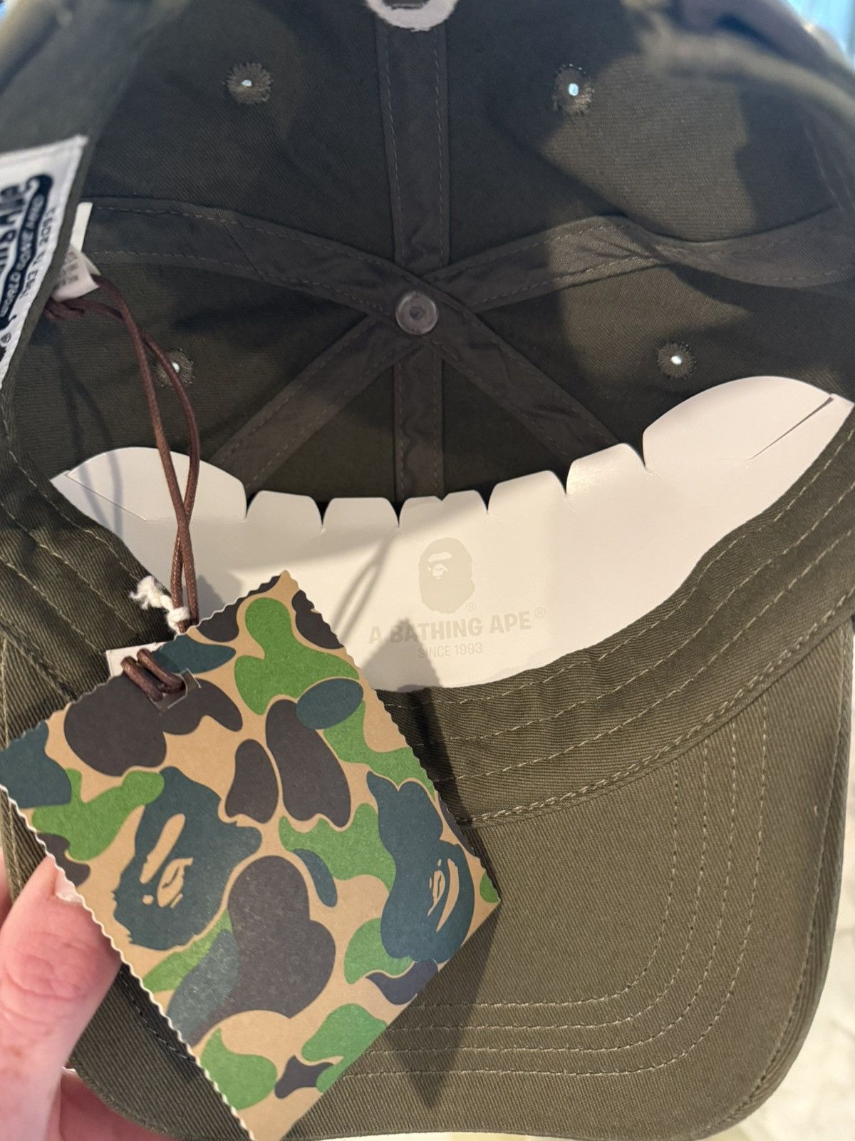 Bape Bape 6 panel hat BNWT Size ONE SIZE - 7 Thumbnail