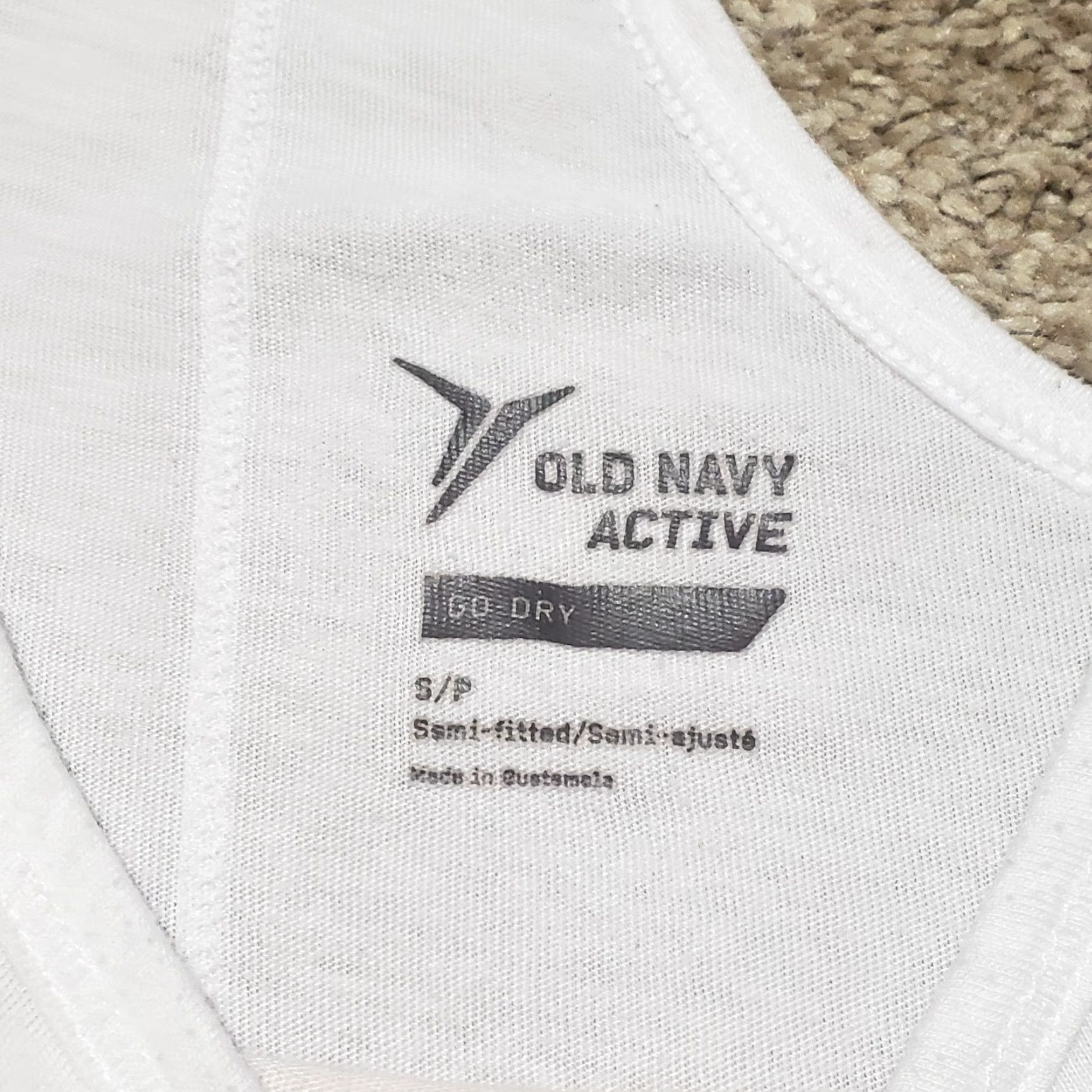 Old Navy Old Navy Shirt Tank Womens Small White Lightweight Outdoor Casual Sleeveless Crew Neck Pullover Regular NFT Size S / US 4 / IT 40 - 3 Thumbnail