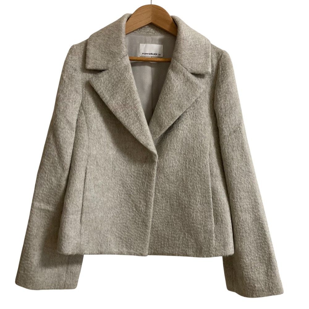 Other M-Premier BLACK Mohair Blend Short Jacket Others Outerwear DUTY FREE for USA