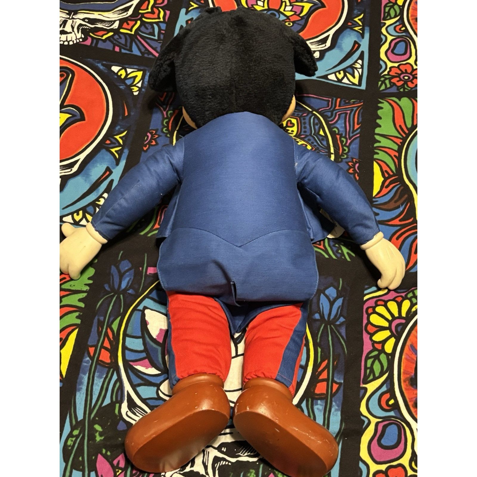 Disney Vintage Mickey Mouse Disney Plush Blue 24” Doll Applause NWT Size ONE SIZE - 4 Thumbnail