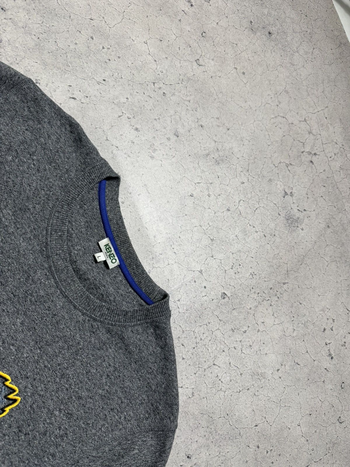 Kenzo Kenzo Paris Tiger Big Logo Sweatshirt Size US L / EU 52-54 / 3 - 7 Thumbnail