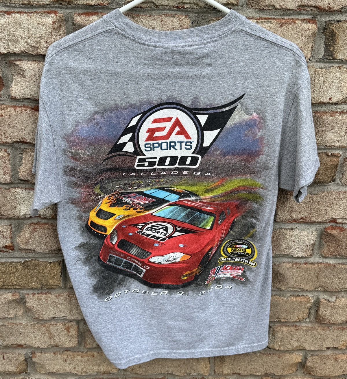 NASCAR Vintage 2004 NASCAR EA Sports Talladega 500 t shirt Size US M / EU 48-50 / 2 - 1 Thumbnail