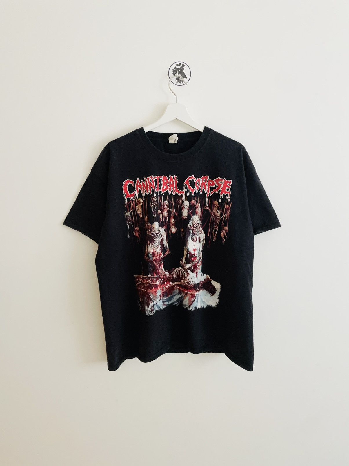 Cannibal Corpse Butchered At Birth Baby Logo T-Shirt - Official Men's Band Tee Black