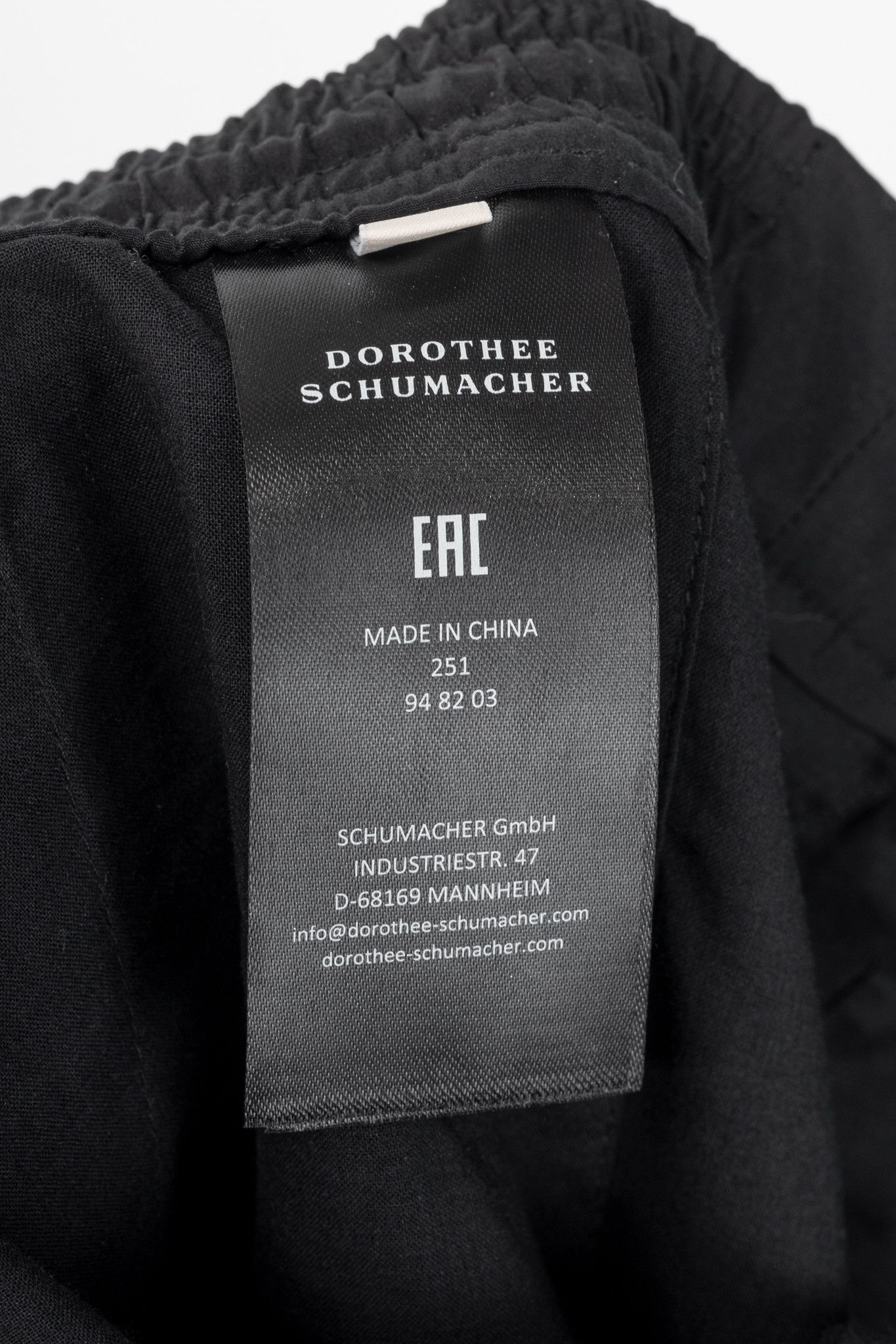 DOROTHEE SCHUMACHER Dorothee Schumacher Poplin Power Black Cotton Flared Pants Size 27" / US 4 / IT 40 - 8 Thumbnail