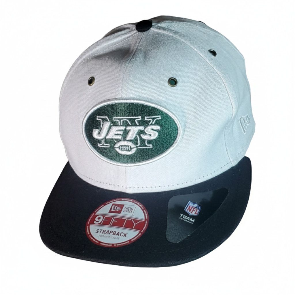 NFL Jets Size M/L New Era Football Baseball Cap Hat NWT Green Size ONE SIZE - 8 Thumbnail