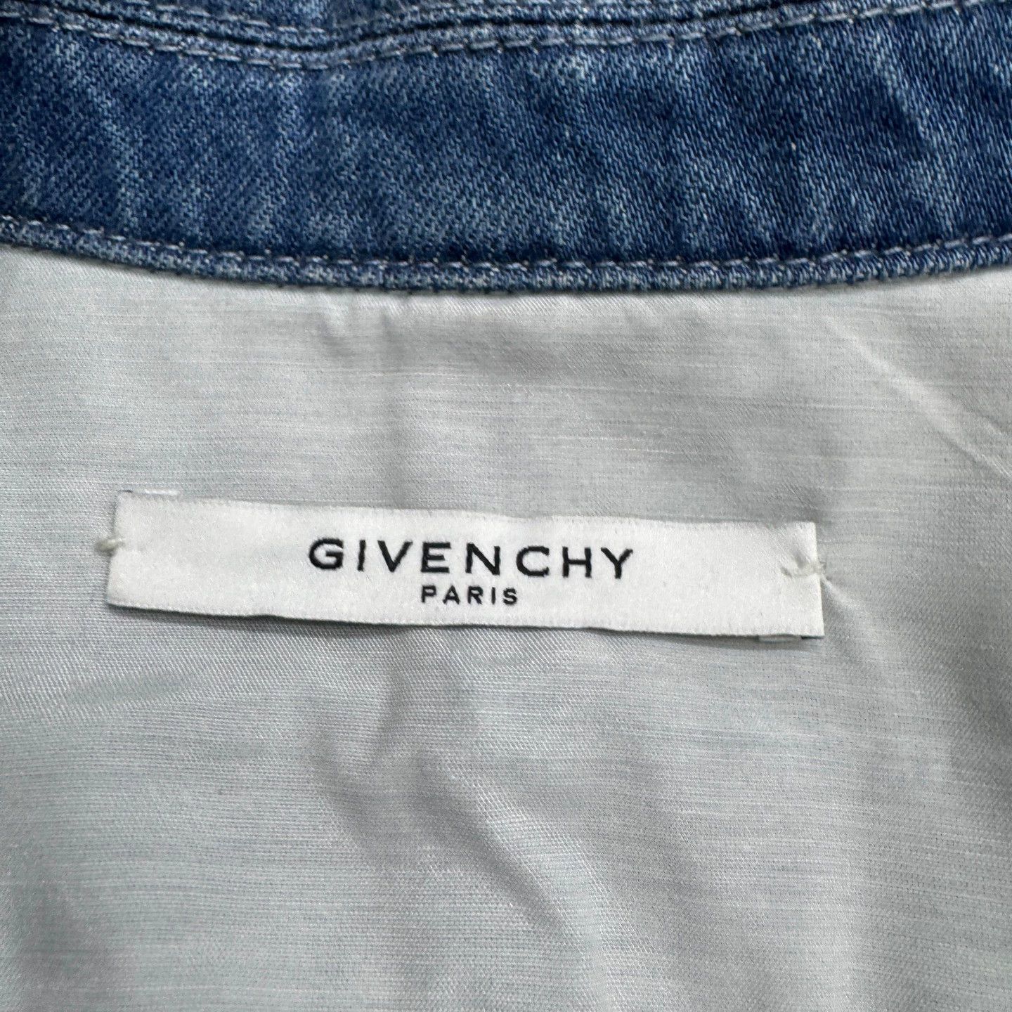 Givenchy Givenchy 1973 Distressed Denim Jacket M Size US M / EU 48-50 / 2 - 2 Thumbnail