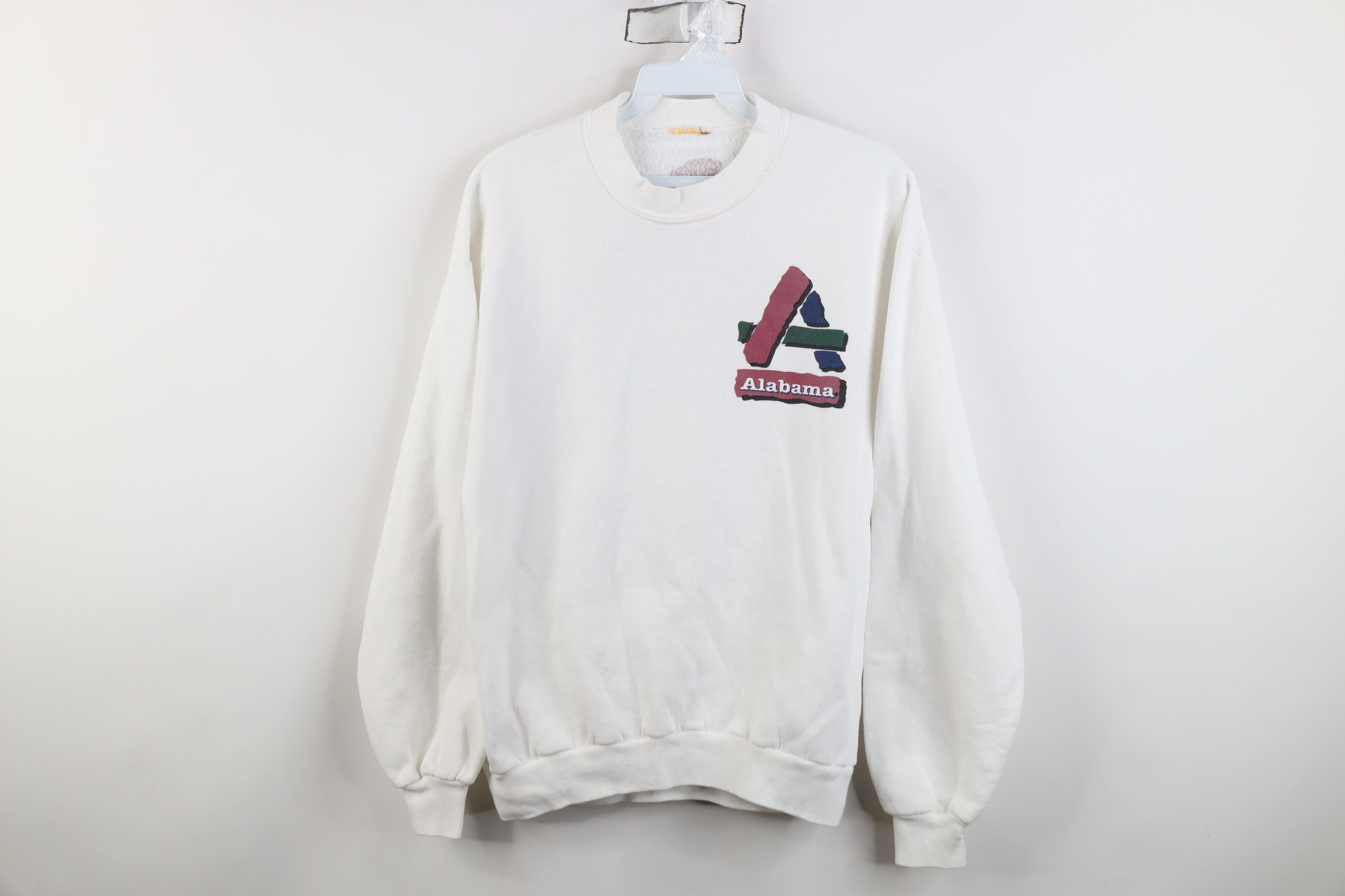 Vintage Vintage 90s University of Alabama Crewneck Sweatshirt Size M / US 6-8 / IT 42-44 - 1 Thumbnail