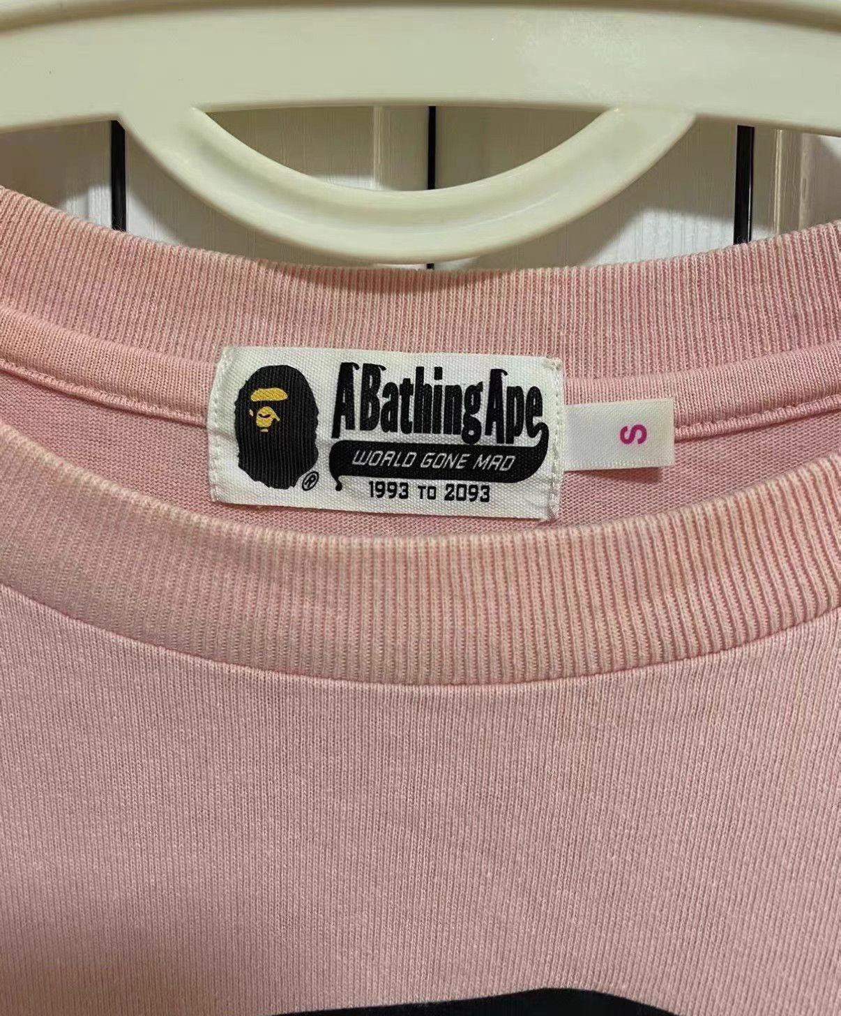 Bape Bape Pink Ape Head Sweatshirt Size US S / EU 44-46 / 1 - 4 Thumbnail