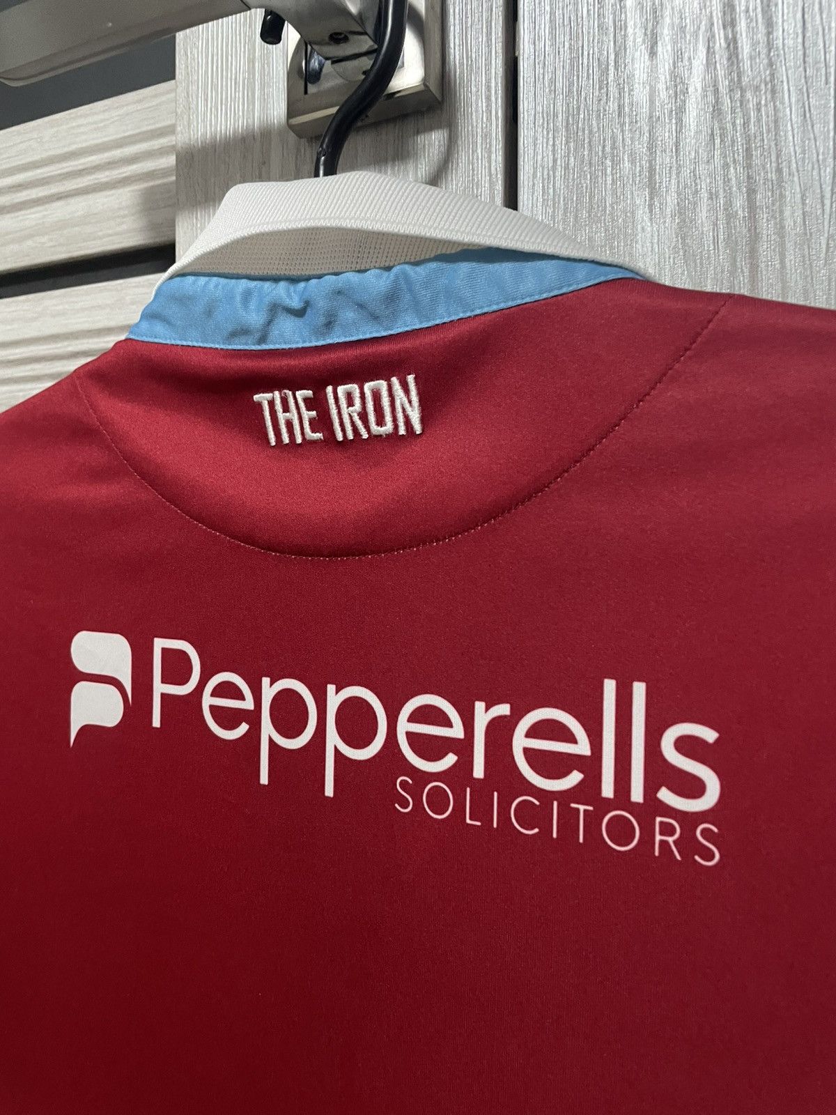Macron Scunthorpe United 2020/2021 Macron Home Shirt Jersey Kit Size US XXL / EU 58 / 5 - 13 Thumbnail