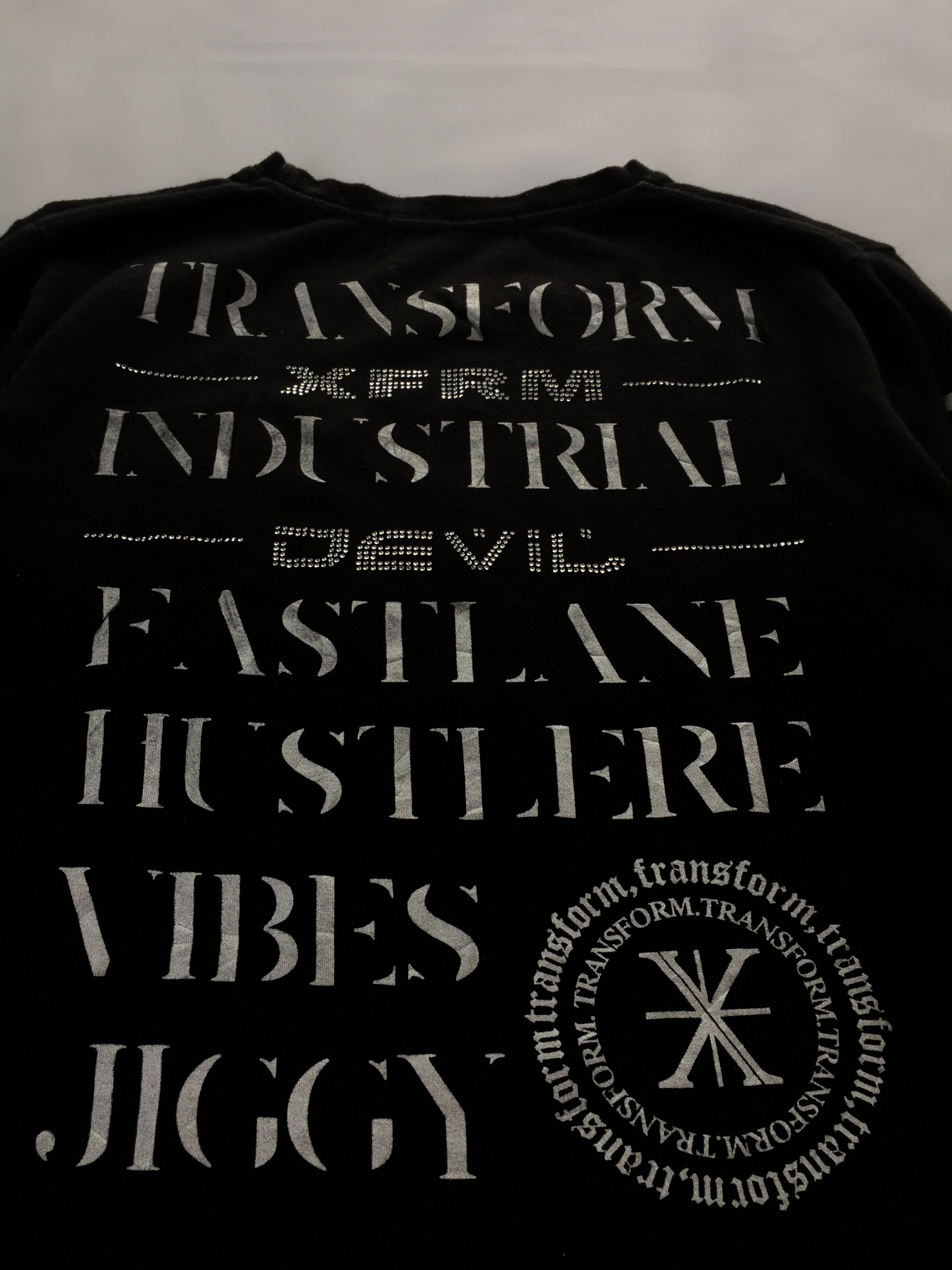 If Six Was Nine Xfrm poem rhinestone longsleeve t shirt Size US M / EU 48-50 / 2 - 3 Thumbnail