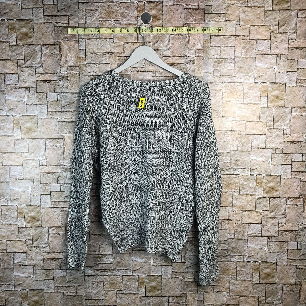 Homespun Knitwear × Japanese Brand Japanese Brand Grey Knitwear #A904 Size L / US 10 / IT 46 - 13 Thumbnail