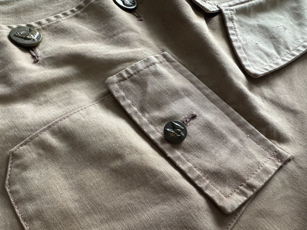 Vintage Vintage 40s French Adolphe Lafont Canvas Hunting jacket Size US L / EU 52-54 / 3 - 6 Thumbnail