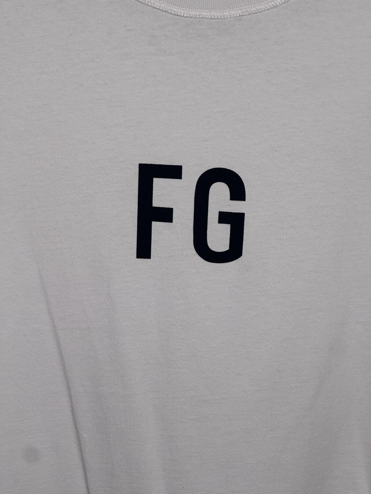 Fear of God Fear of God Sixth Collection Long Sleeve FG T-Shirt Size US XL / EU 56 / 4 - 3 Thumbnail