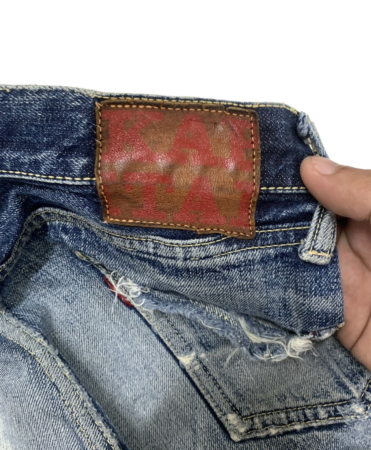 Kapital Kapital distressed selveged denim Size US 28 / EU 44 - 3 Thumbnail