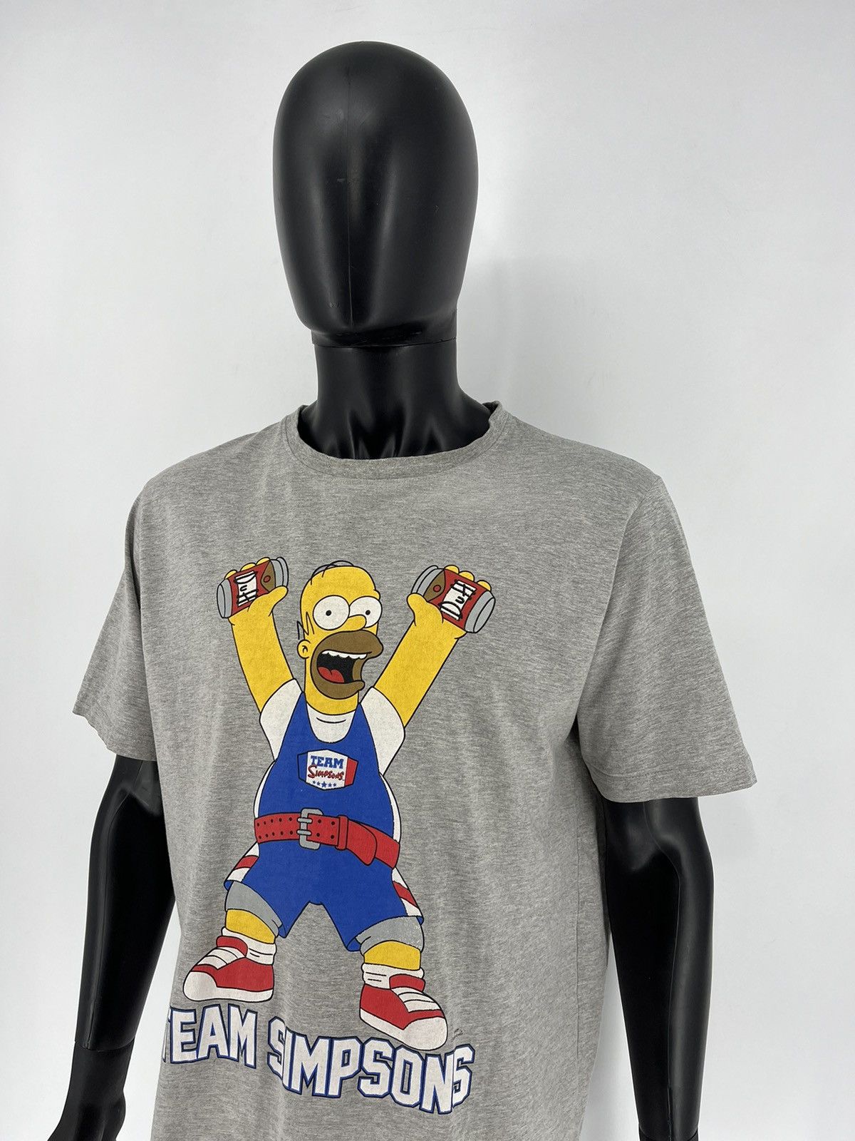 The Simpsons × Vintage Vintage Y2K Street The Simpsons Team Duff Graphic T-Shirt Size US XL / EU 56 / 4 - 4 Thumbnail