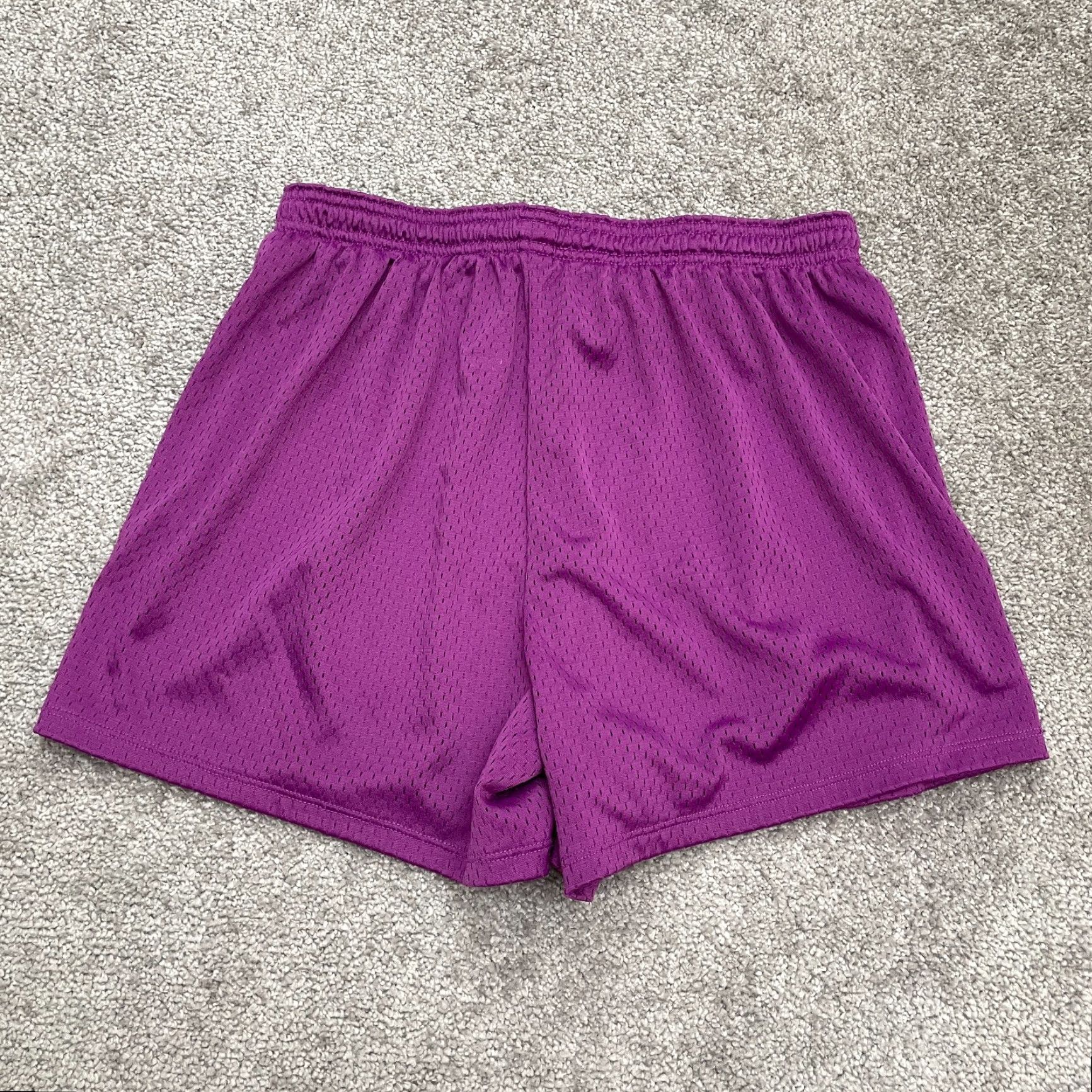Champion Champion Authentic Active Shorts Womens Medium Purple Elastic Athletic 27x3.5 Size 32" / US 10 / IT 46 - 2 Thumbnail