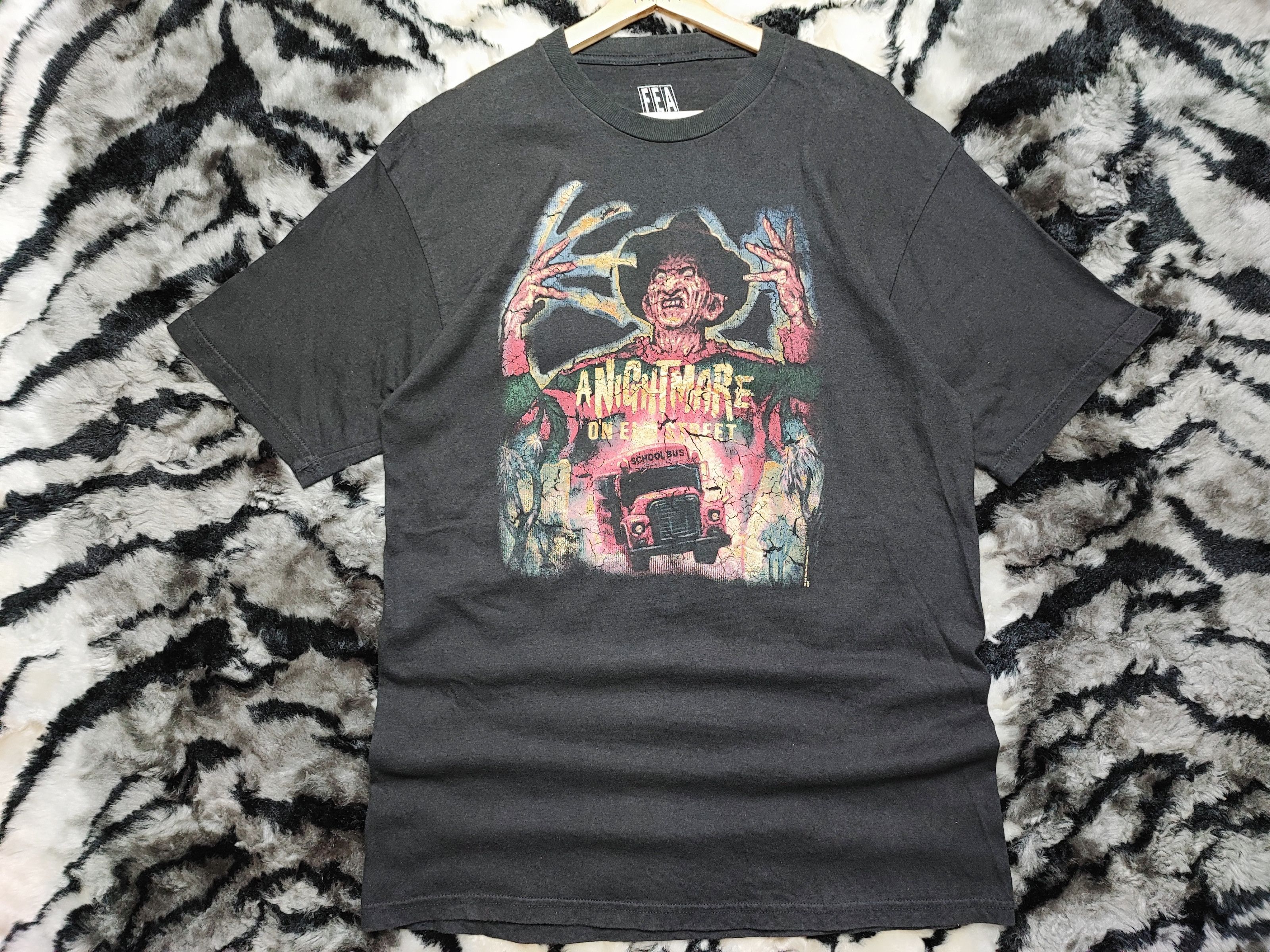 Vintage Movie Tshirt by Freddy Krueger A Nightmare Size US L / EU 52-54 / 3 - 3 Thumbnail