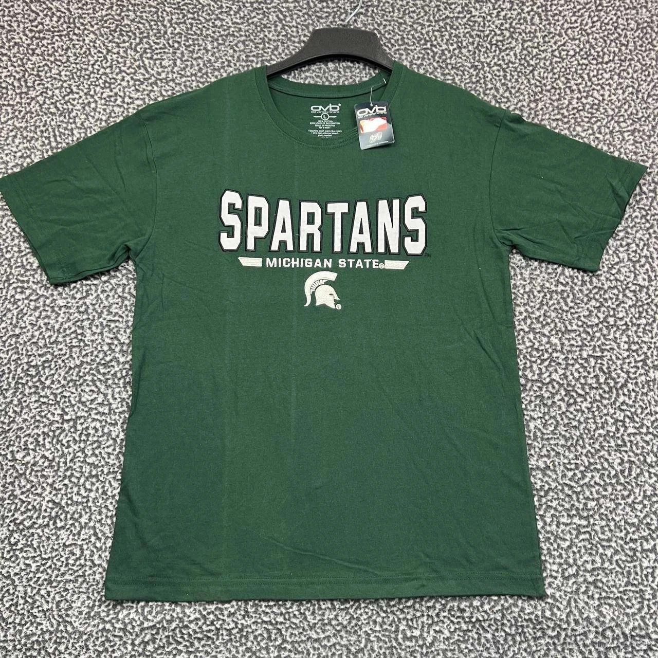 Other Michigan State Spartans Shirt Men Short Sleeve Cotton New L Size US L / EU 52-54 / 3 - 1 Thumbnail