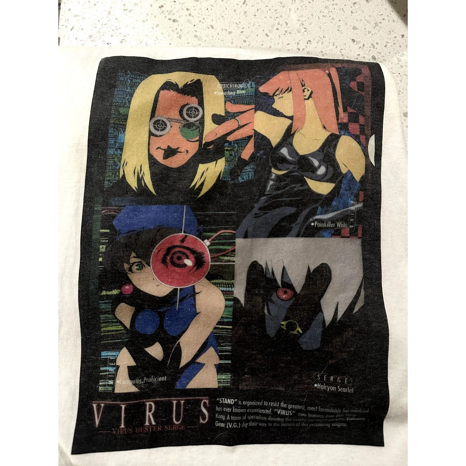Hanes Vintage 1997 Virus Buster Serge Shirt XL Size US XL / EU 56 / 4 - 3 Thumbnail