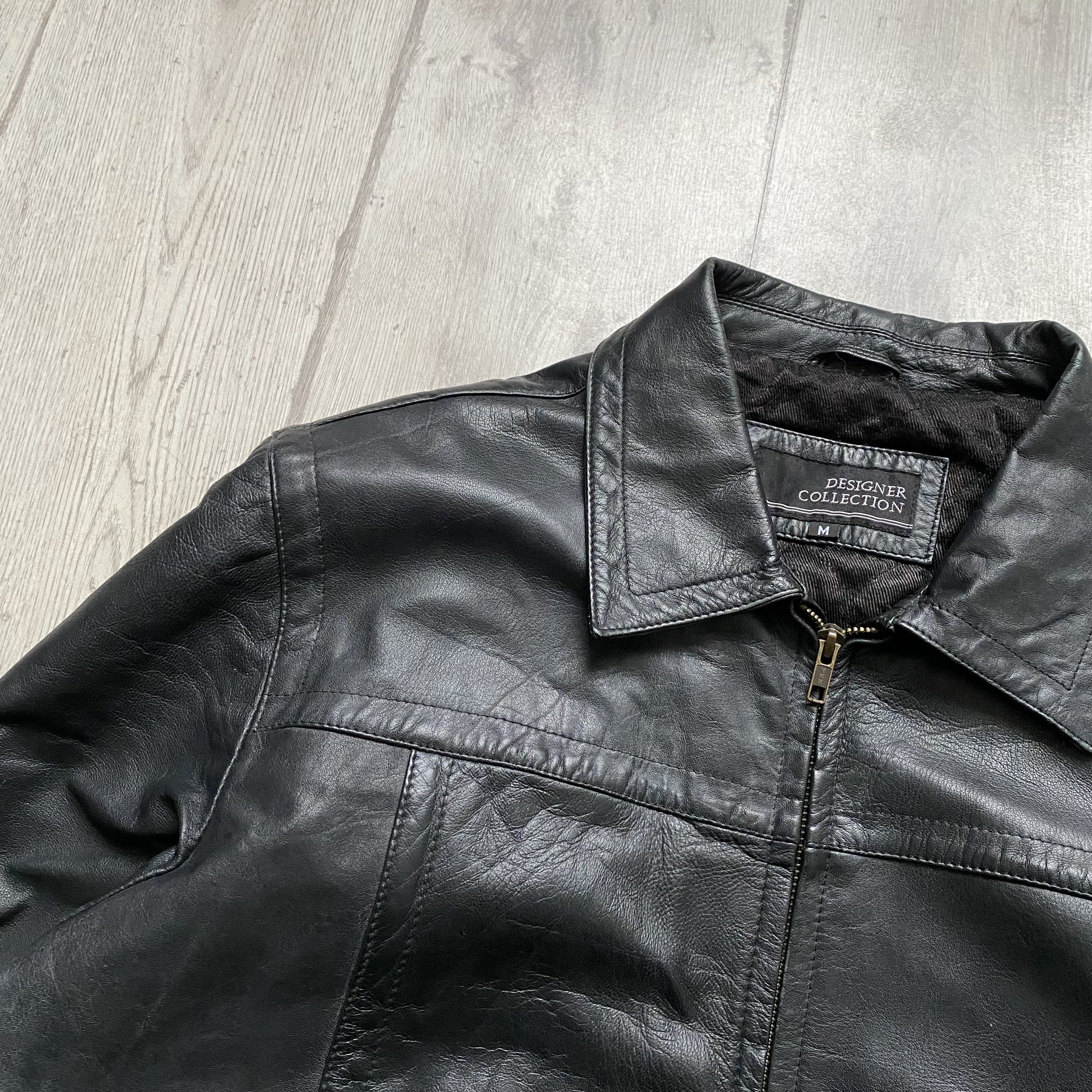 Diesel Vintage 90s Diesel style Real leather jacket Y2K Size US M / EU 48-50 / 2 - 4 Thumbnail