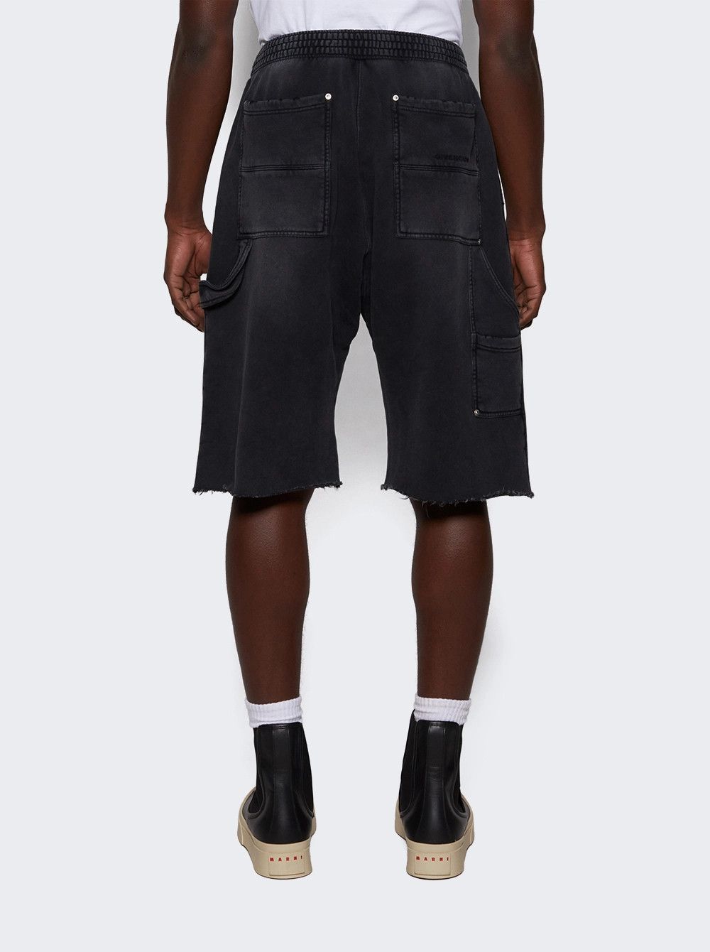 Givenchy o1mle0226 Carpenter Shorts in Black Size US 32 / EU 48 - 4 Thumbnail