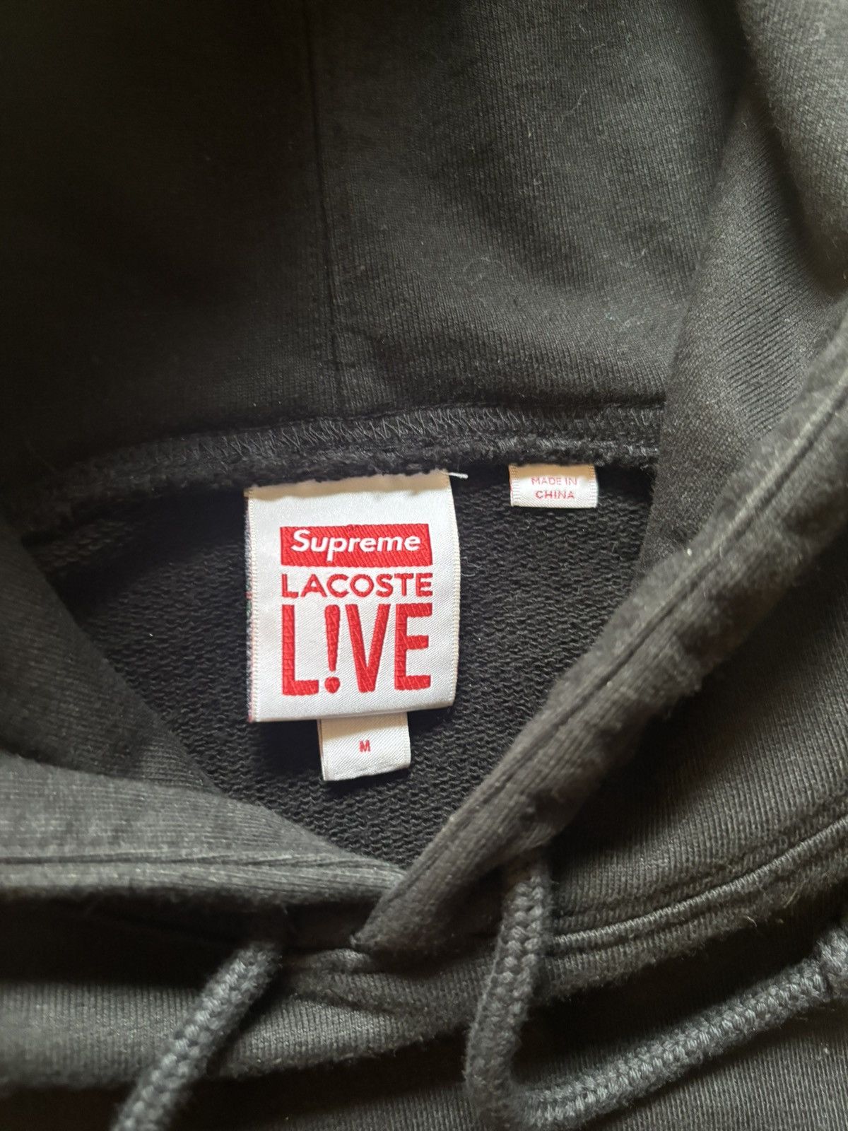 Lacoste × Supreme Supreme X Lacoste Hoodie Size US L / EU 52-54 / 3 - 4 Thumbnail