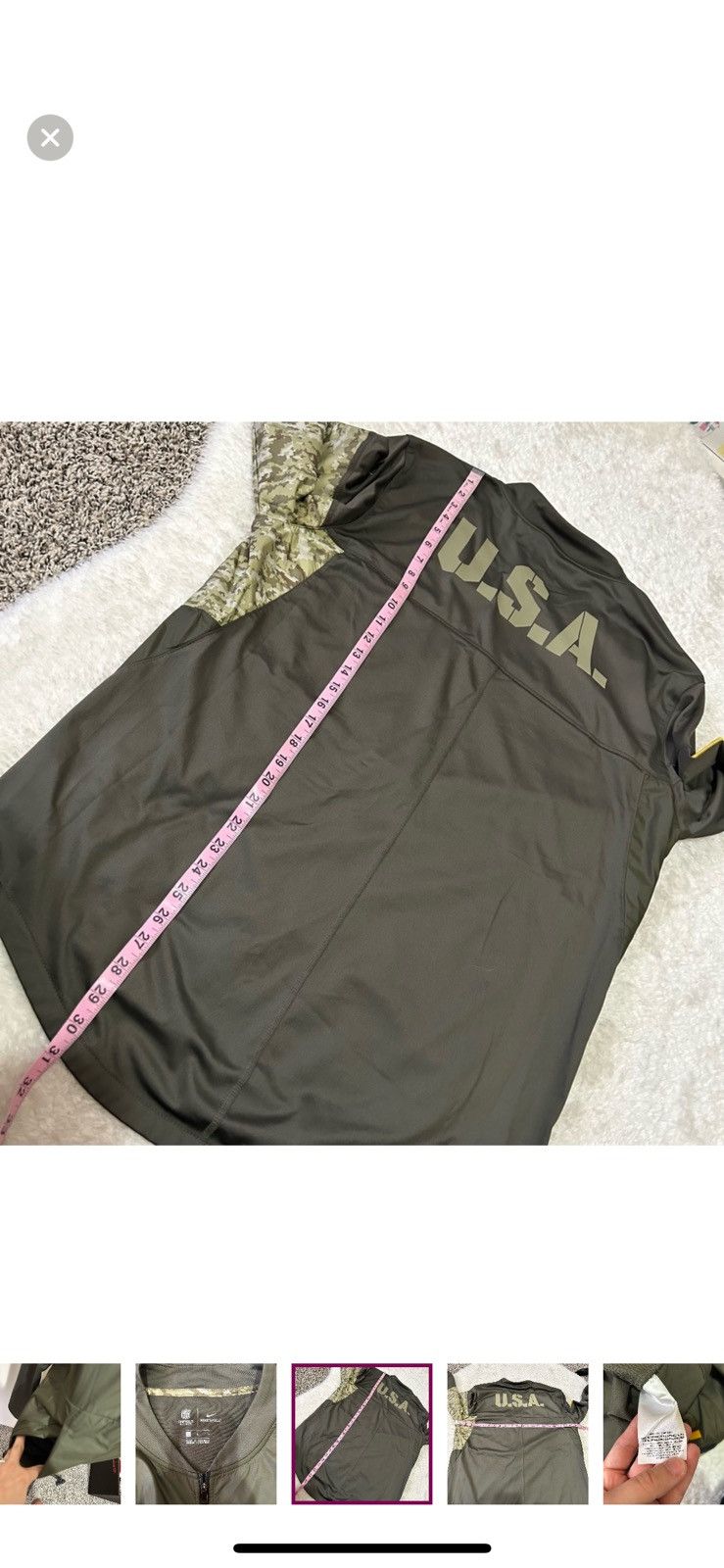Nike Nike Green Bay packers large salute to service windbreaker Size US L / EU 52-54 / 3 - 8 Thumbnail