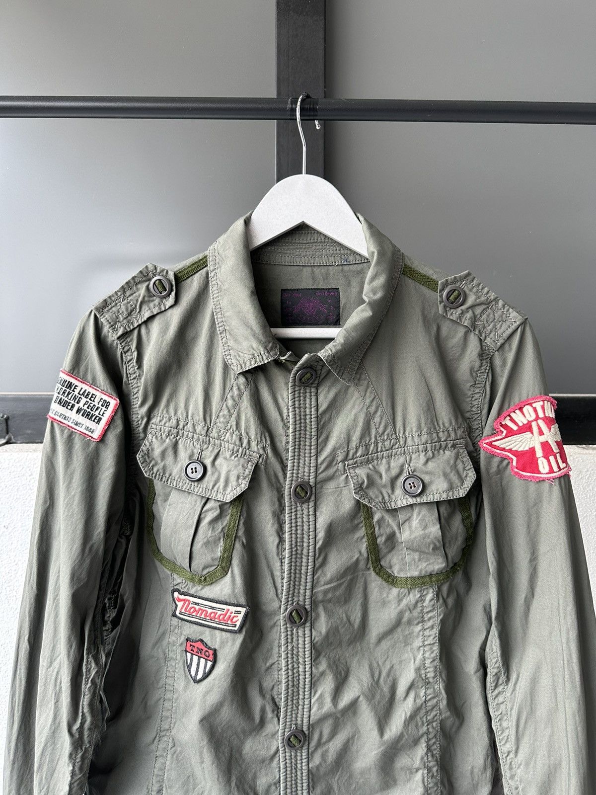 291295=Homme SS08 - 291295 Homme Military infantry shirt Size US M / EU 48-50 / 2 - 15 Thumbnail
