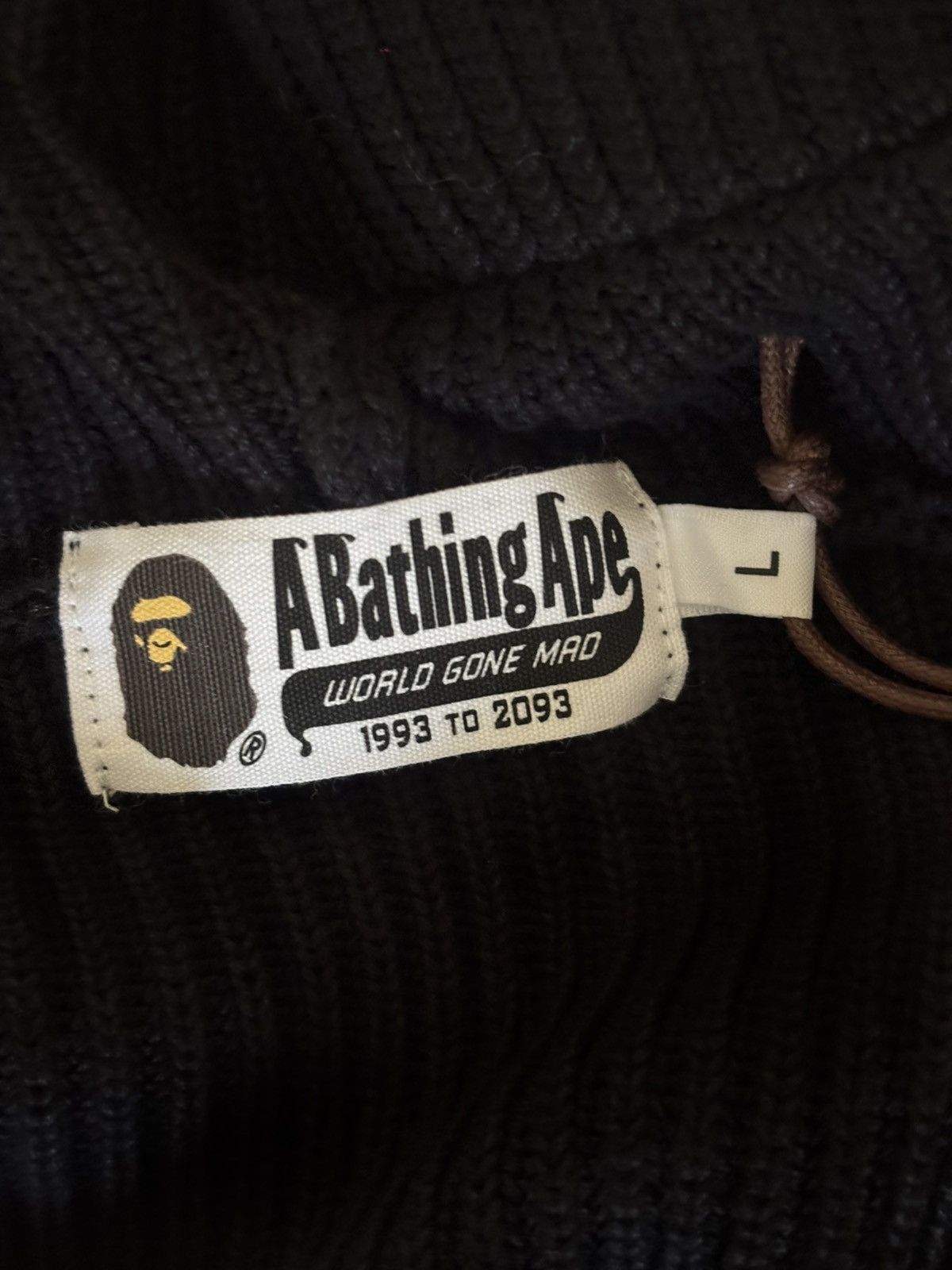 Bape Authentic ape bape shark full zip knit hoodie L new Size US L / EU 52-54 / 3 - 5 Thumbnail