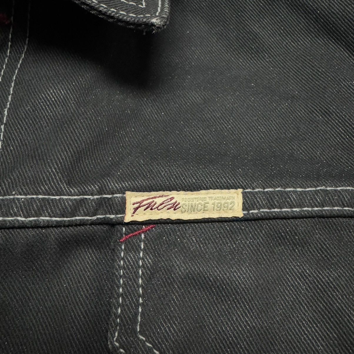 Fubu Vintage FUBU Denim Trucker Jean Jacket in Black Size: XL Size US XL / EU 56 / 4 - 3 Thumbnail