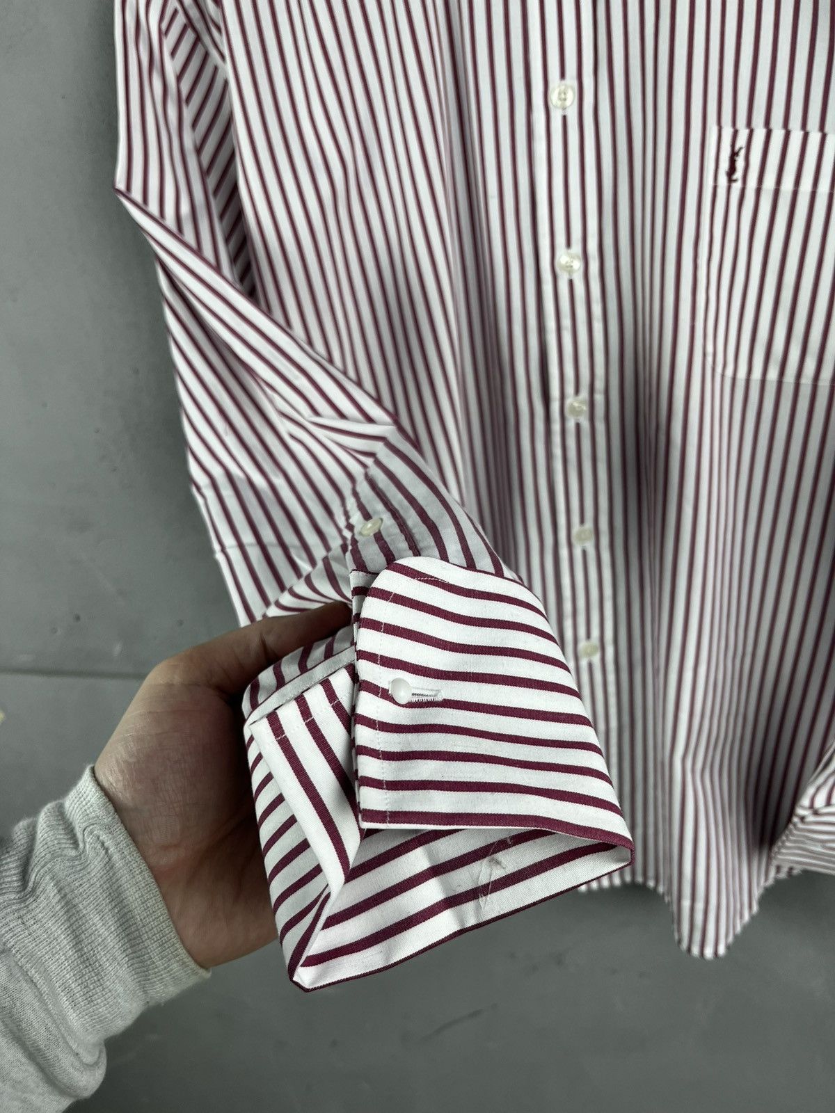 Yves Saint Laurent YSL button shirt vintage rare Size US L / EU 52-54 / 3 - 6 Thumbnail