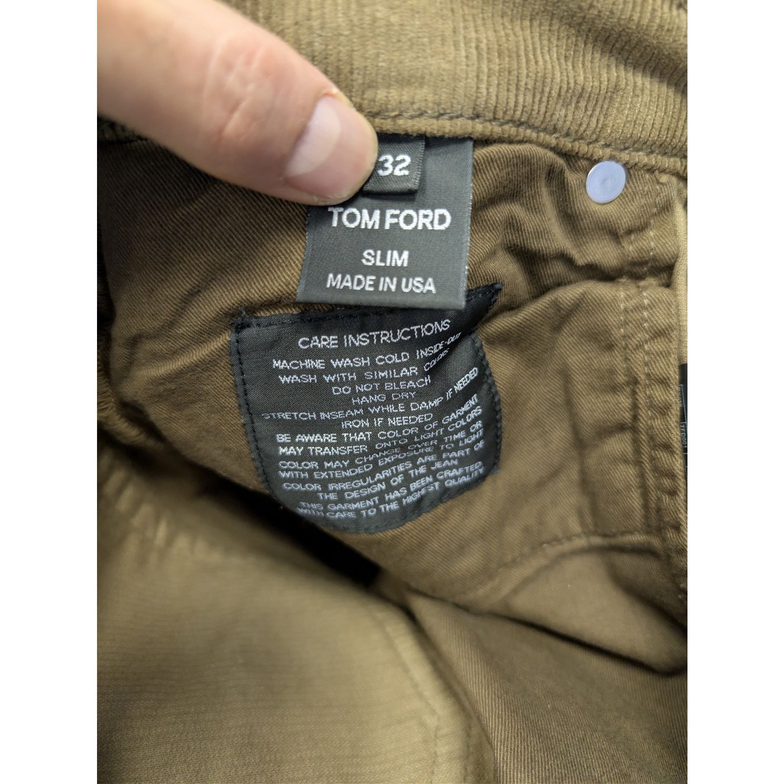 Tom Ford o1rshd1 Q:2 / Slim Jeans in Copper Size US 32 / EU 48 - 17 Thumbnail