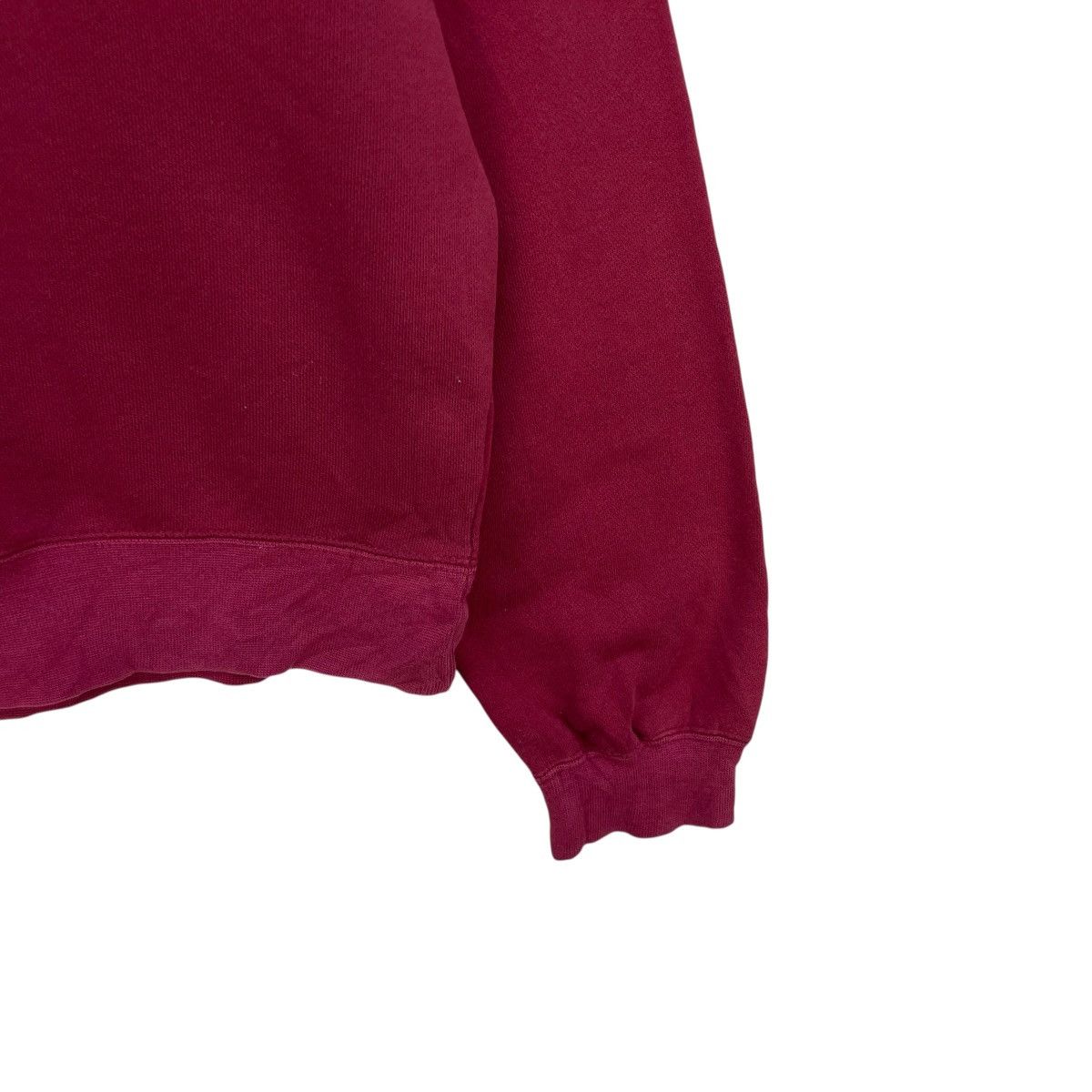 Nike 💥 Vintage Nike crewneck Sweatshirt Maroon Big Blue swoosh Size US M / EU 48-50 / 2 - 5 Thumbnail
