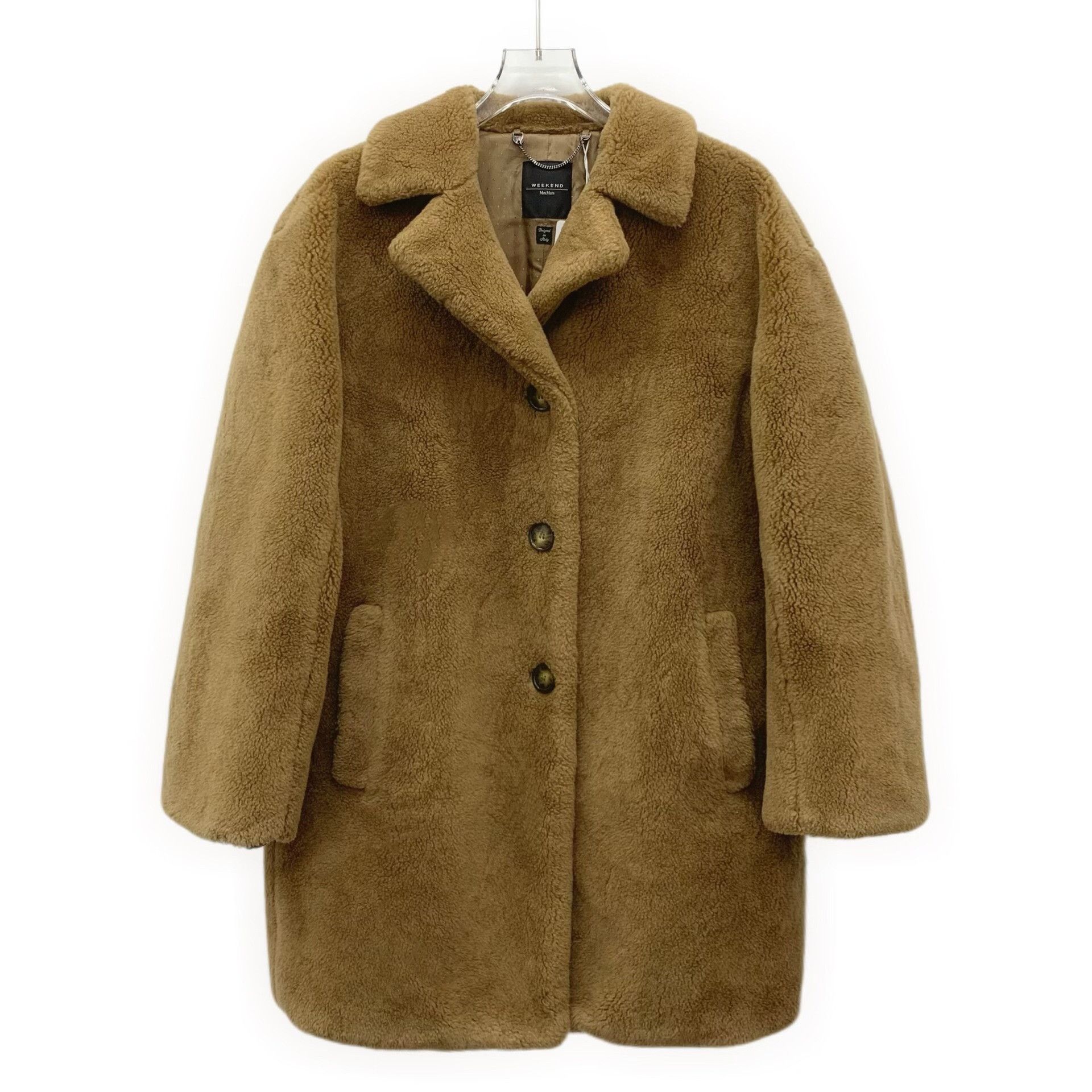 Max Mara Max Mara Wool Brown Coat M Women Size M / US 6-8 / IT 42-44 - 1 Thumbnail