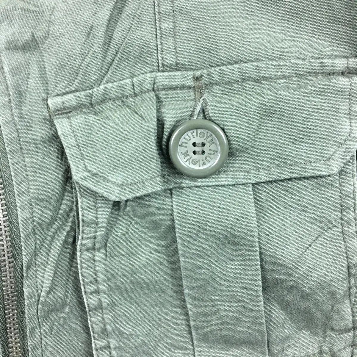 Hurley Vtg HURLEY SKATEBOARD Jacket Parka Trench Hoodie Outdoor Size S / US 4 / IT 40 - 5 Thumbnail