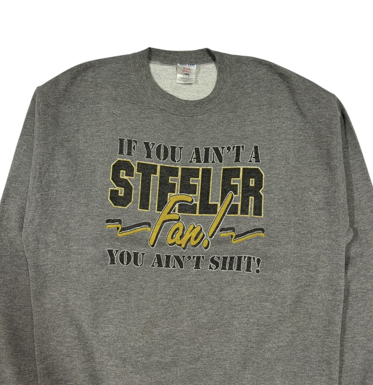 NFL × Vintage Vtg🔥90’s Pittsburgh Steeler Pullover Sweatshirt Size US M / EU 48-50 / 2 - 2 Thumbnail
