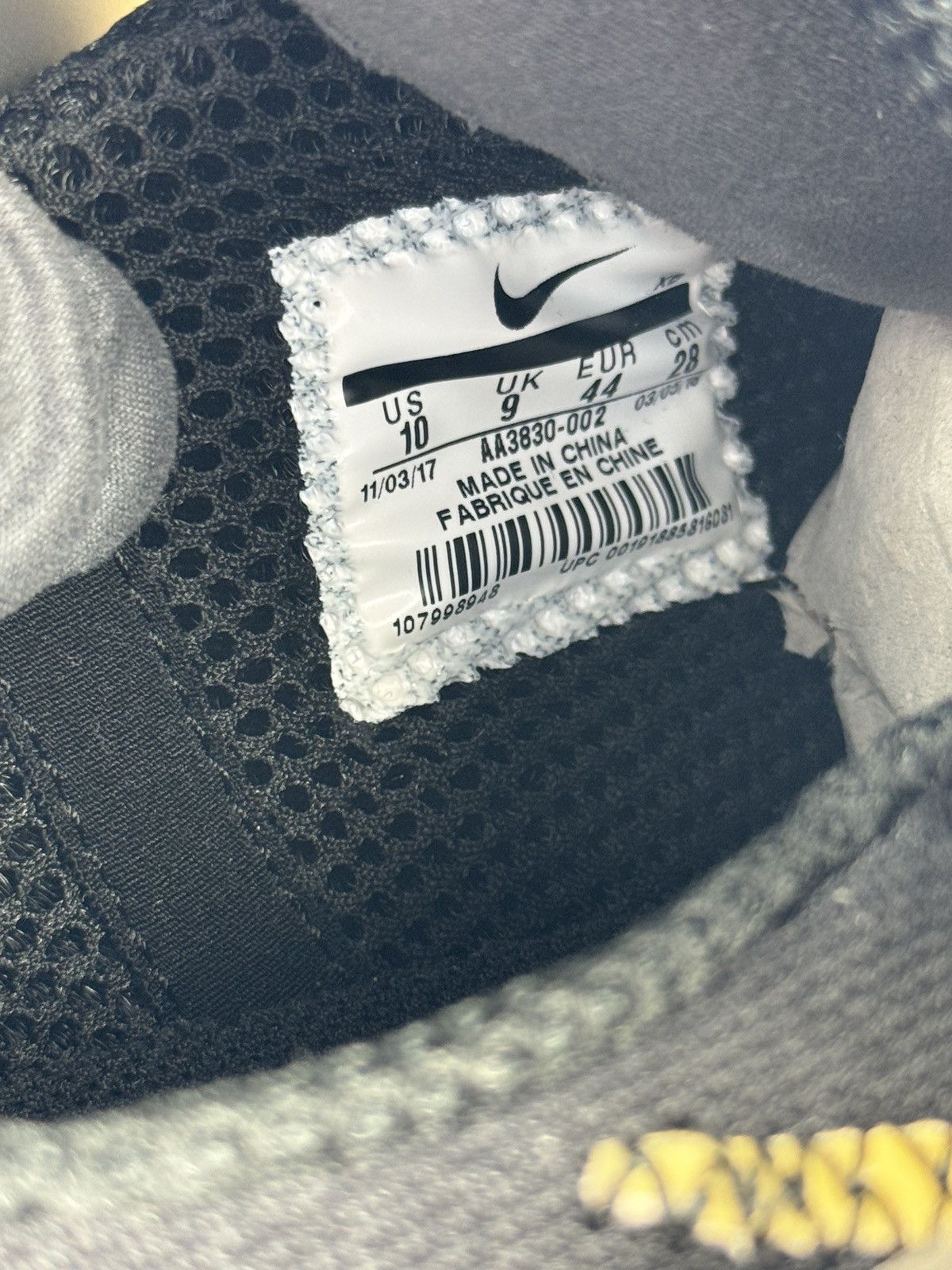 Nike × Off-White BY VIRGIL ABLOH NIKE AIR PRESTO SNEAKERS Size US 10 / EU 43 - 15 Thumbnail