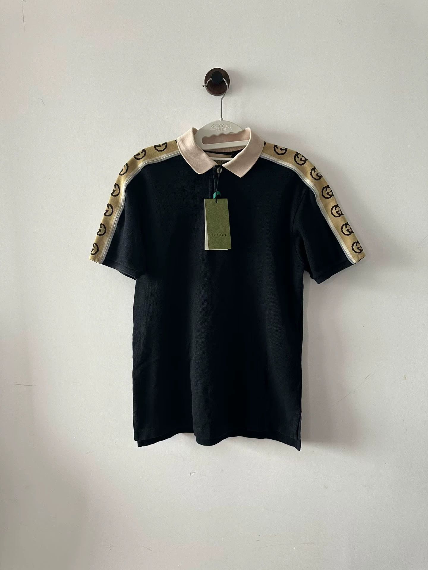 Gucci Gucci Side Logo Reflective Polo M Size US M / EU 48-50 / 2 - 1 Thumbnail